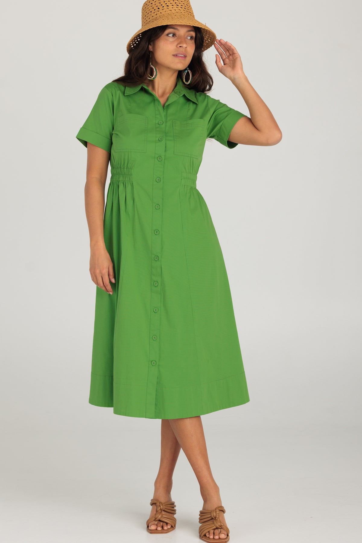 Kalinda Dress Willow Green