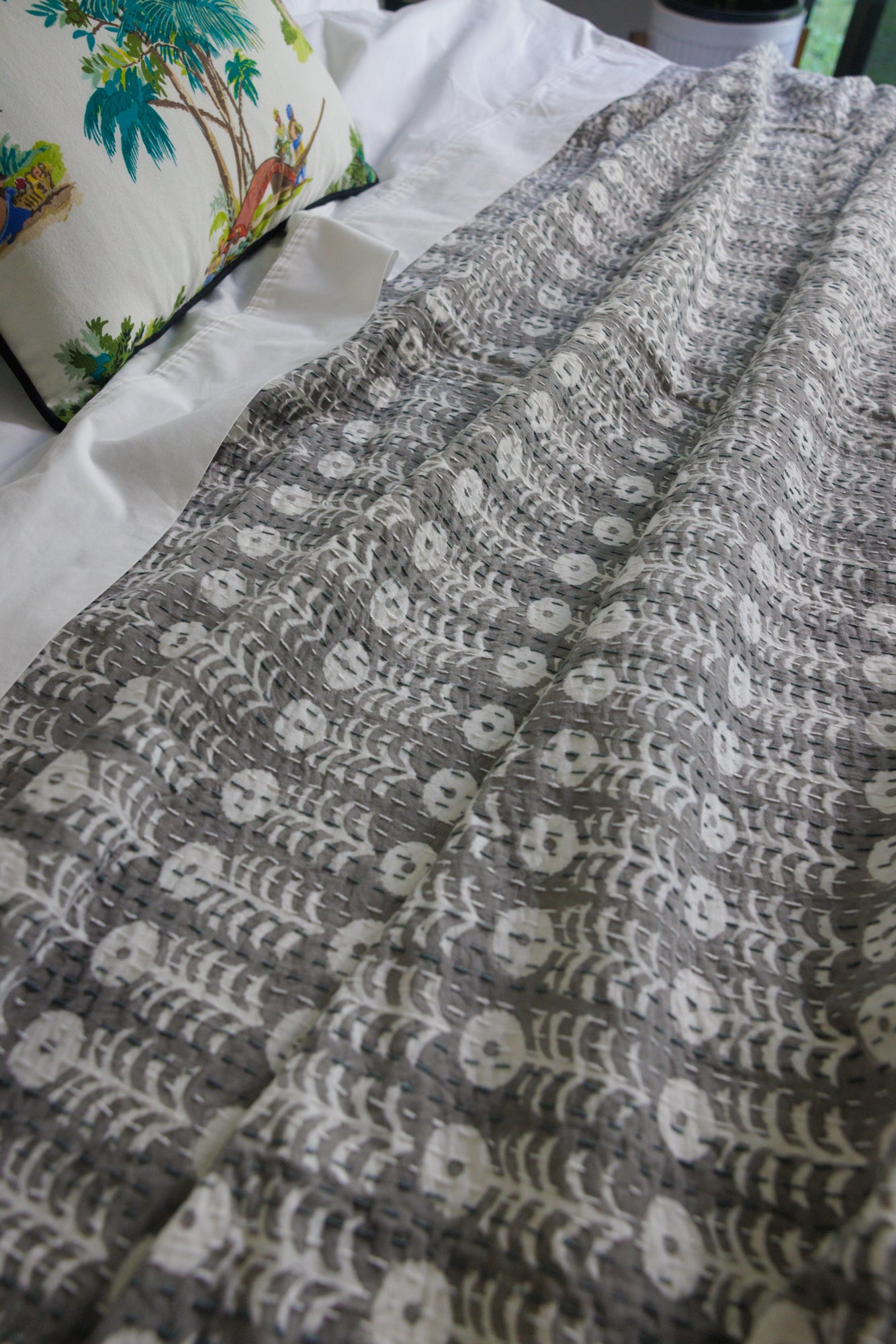 Kantha Quilt Stone Patterns