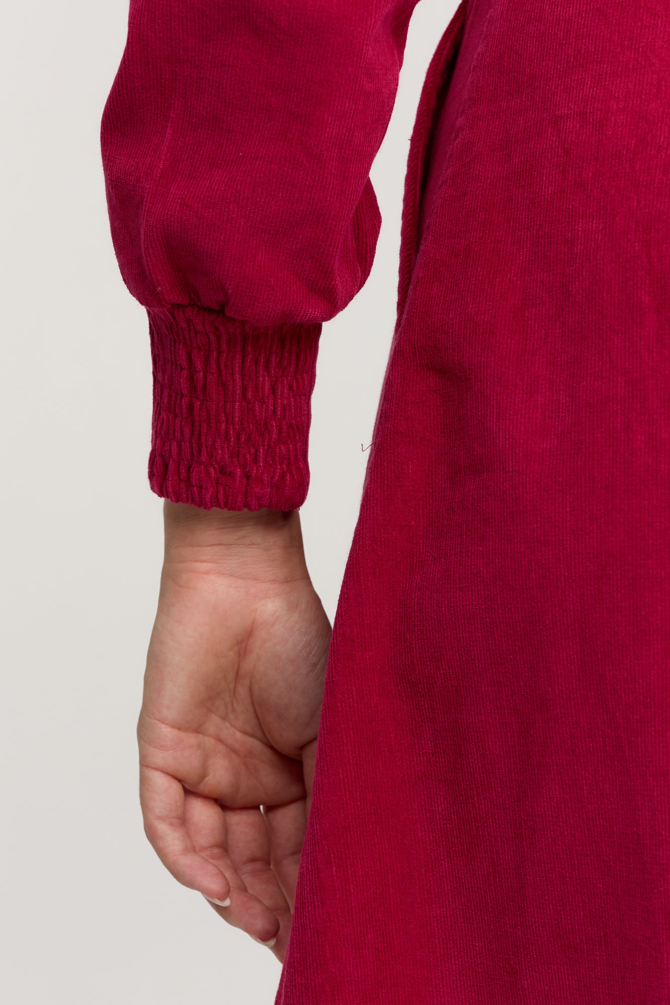 Lumi Dress Garnet Red Cord