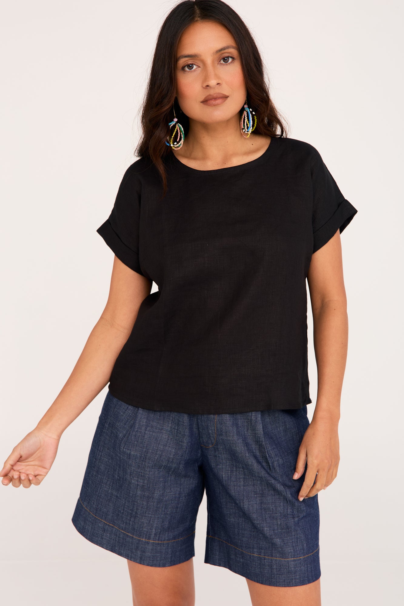 Luna Top Black