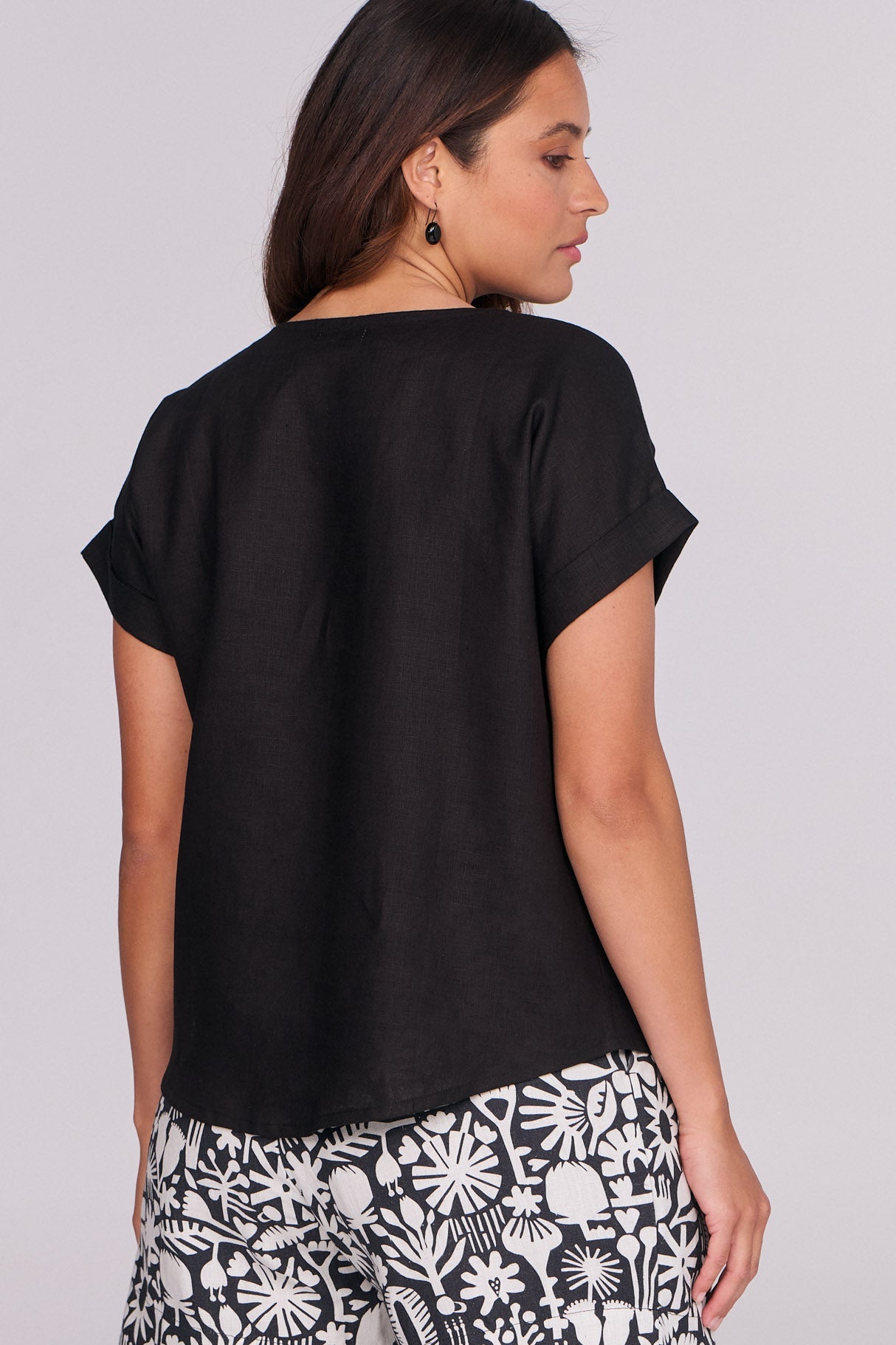 Luna Top Black