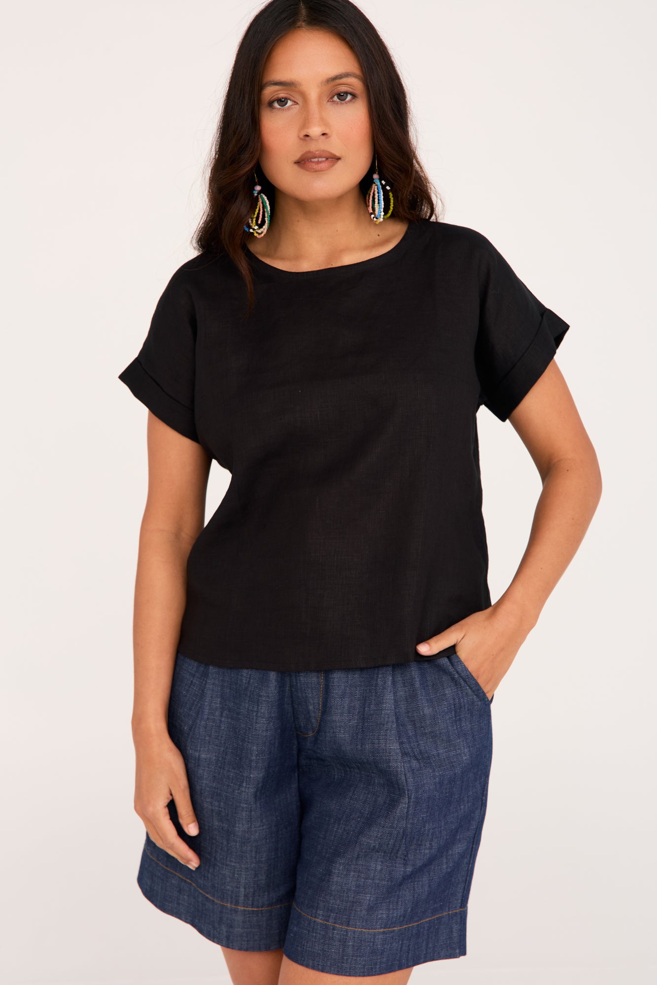 Luna Top Black