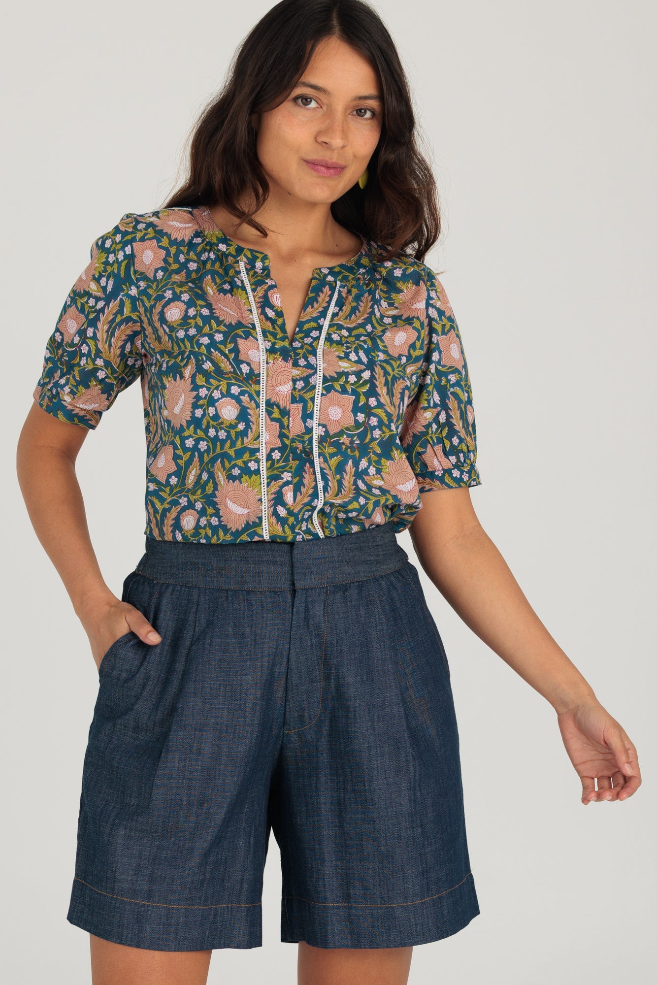 Macy Shorts Denim