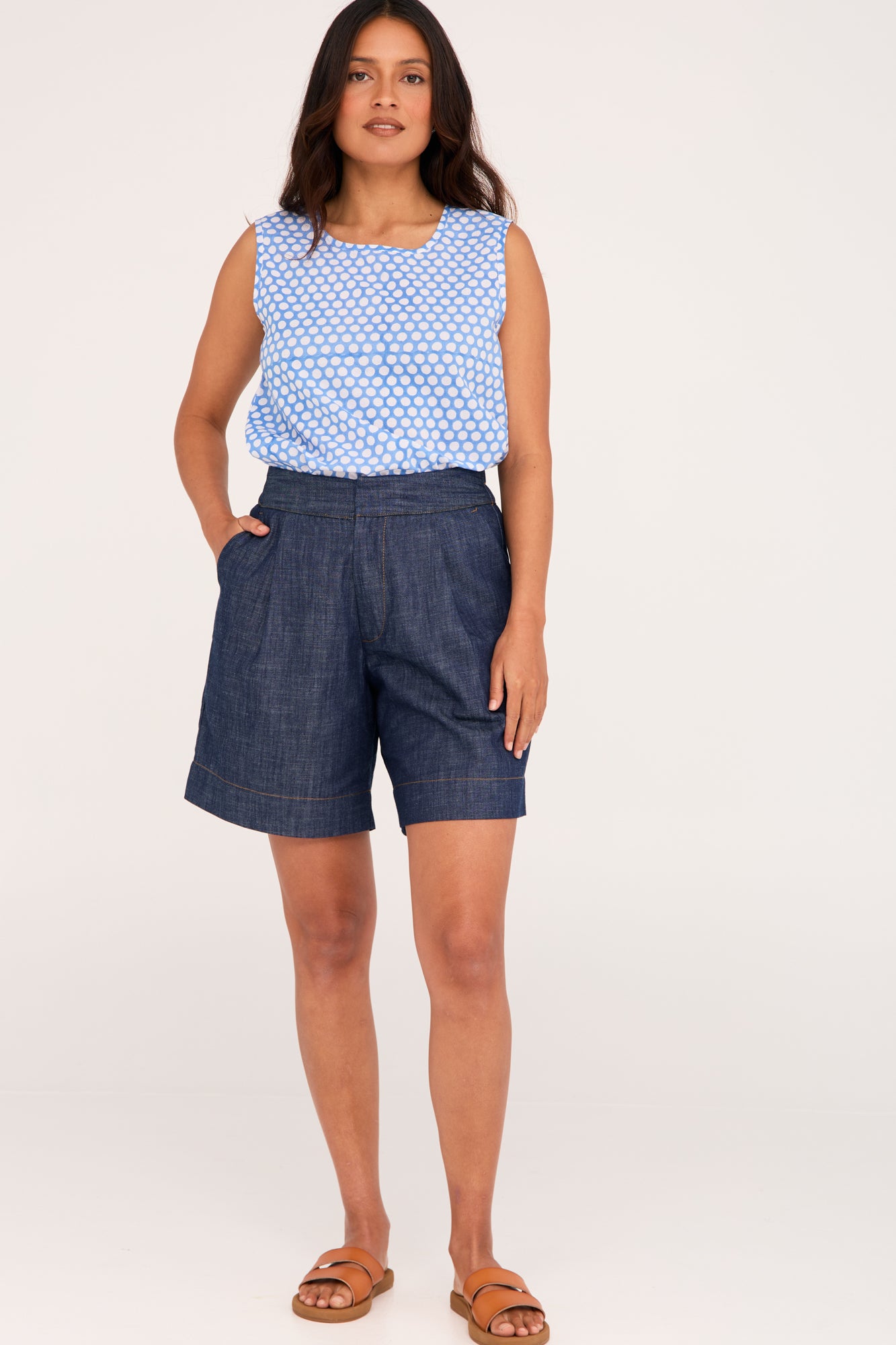 Macy Shorts Denim