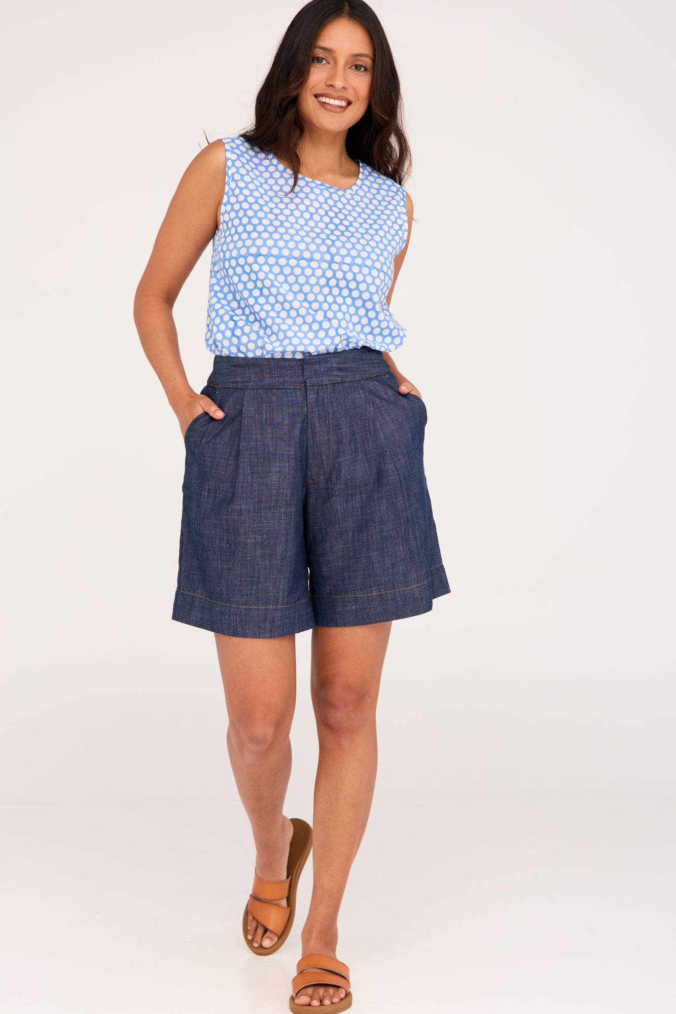 Macy Shorts Denim