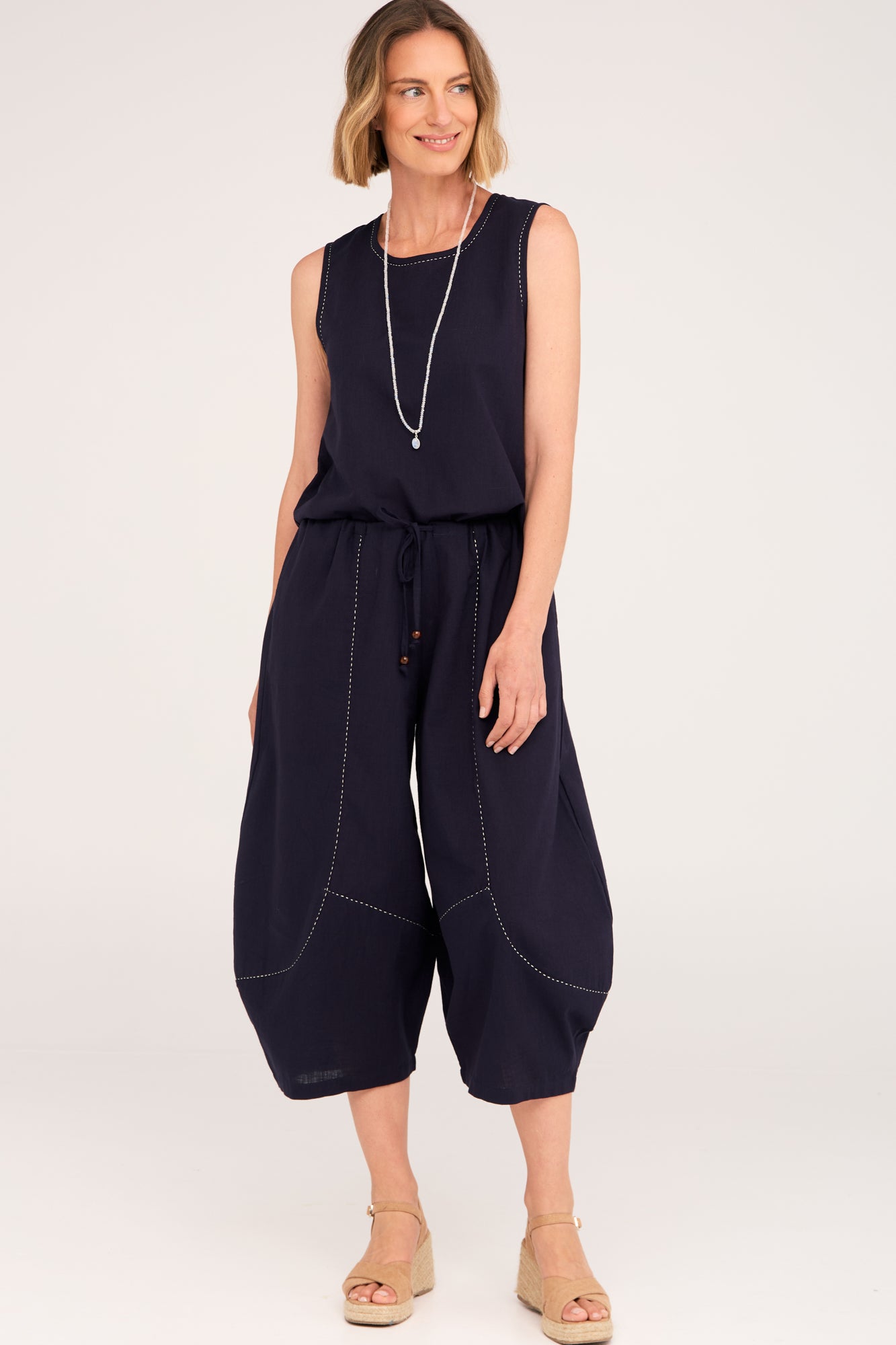 Maya Tank Midnight Blue