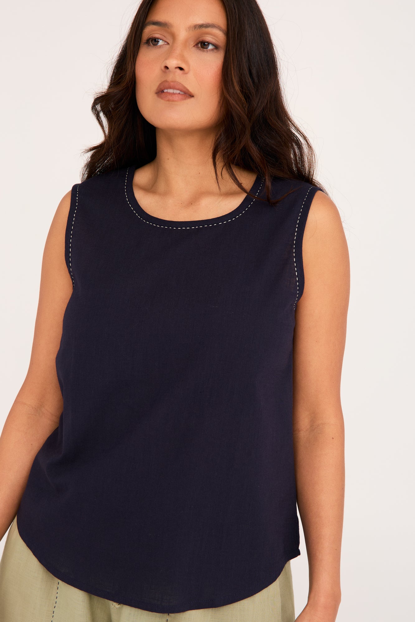 Maya Tank Midnight Blue