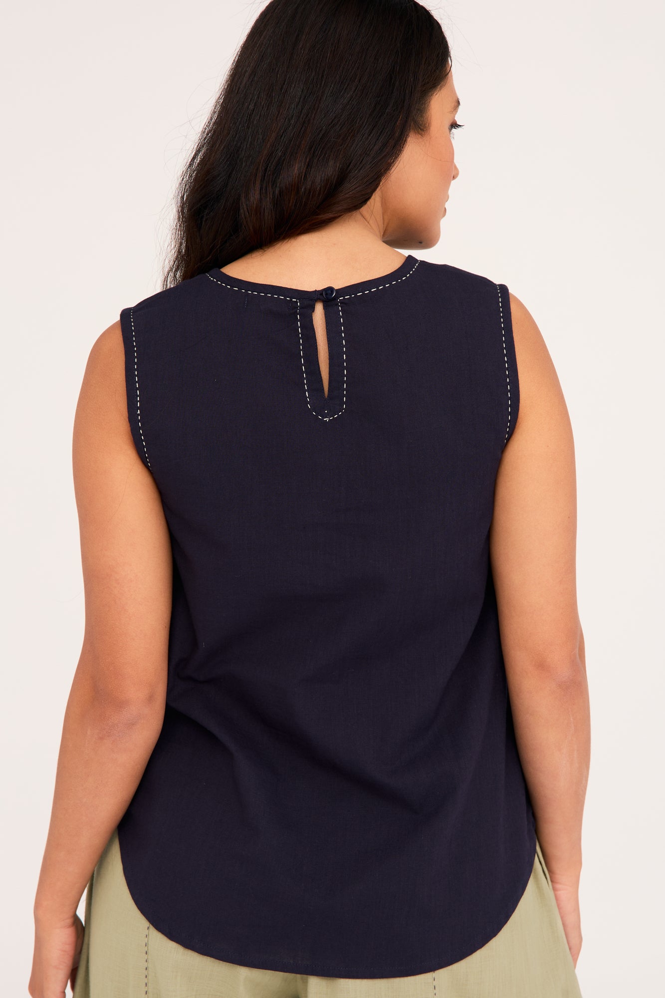 Maya Tank Midnight Blue
