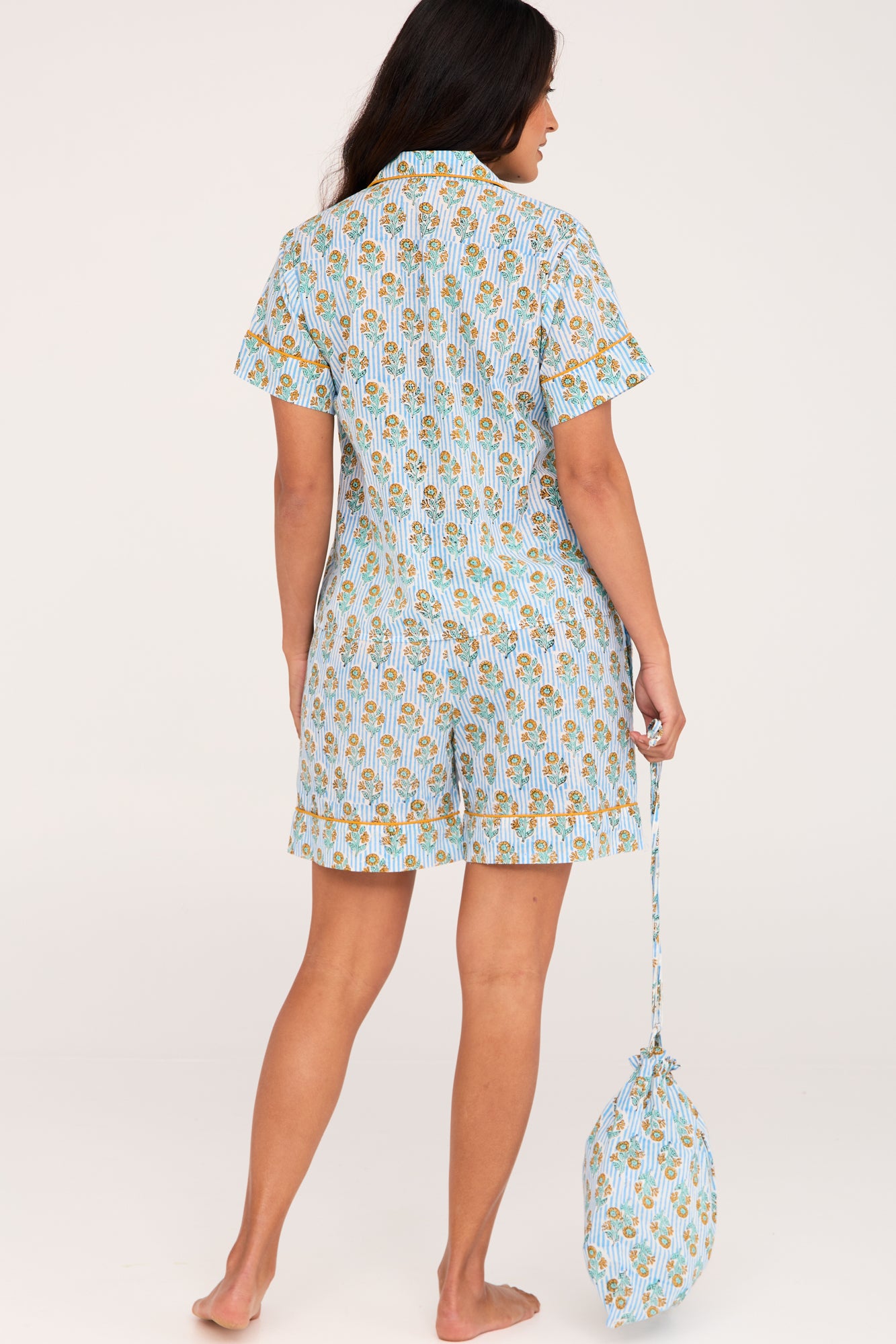 Millie Pyjamas Striped Floral