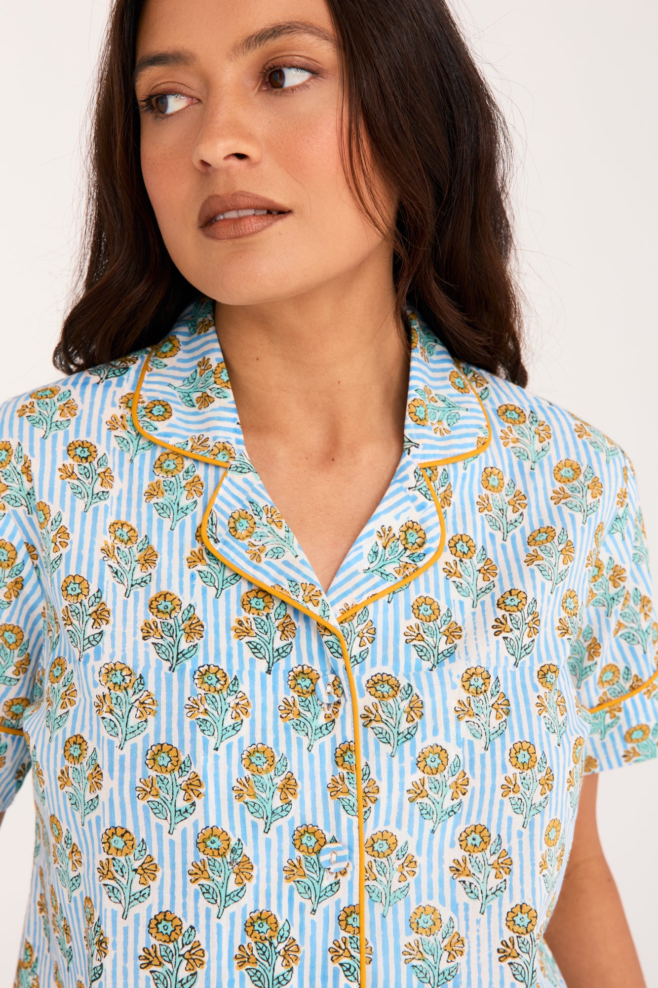 Millie Pyjamas Striped Floral