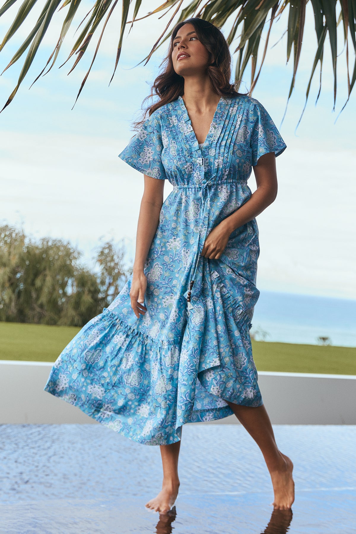 Missy Maxi Seafoam Bloom
