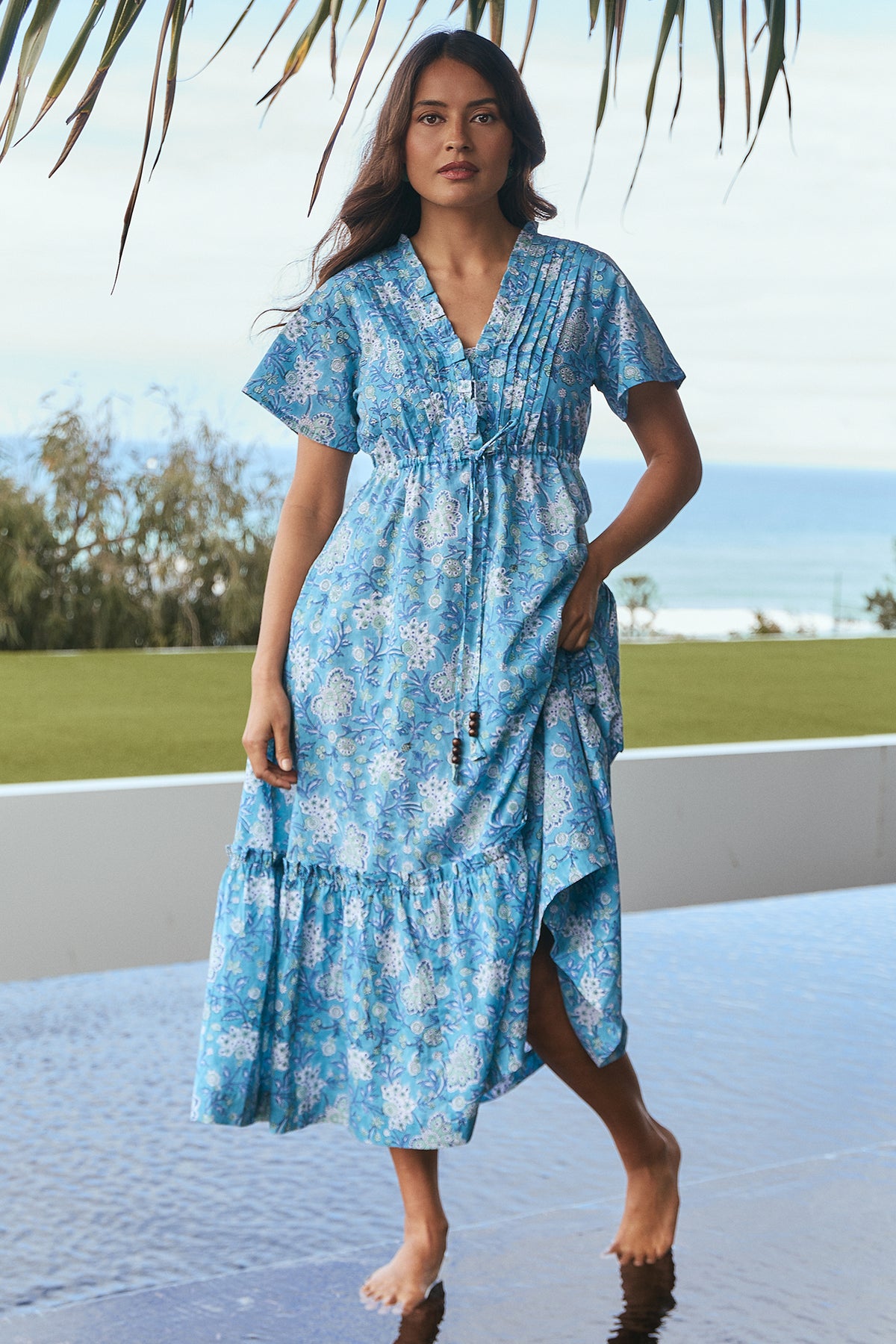 Missy Maxi Seafoam Bloom