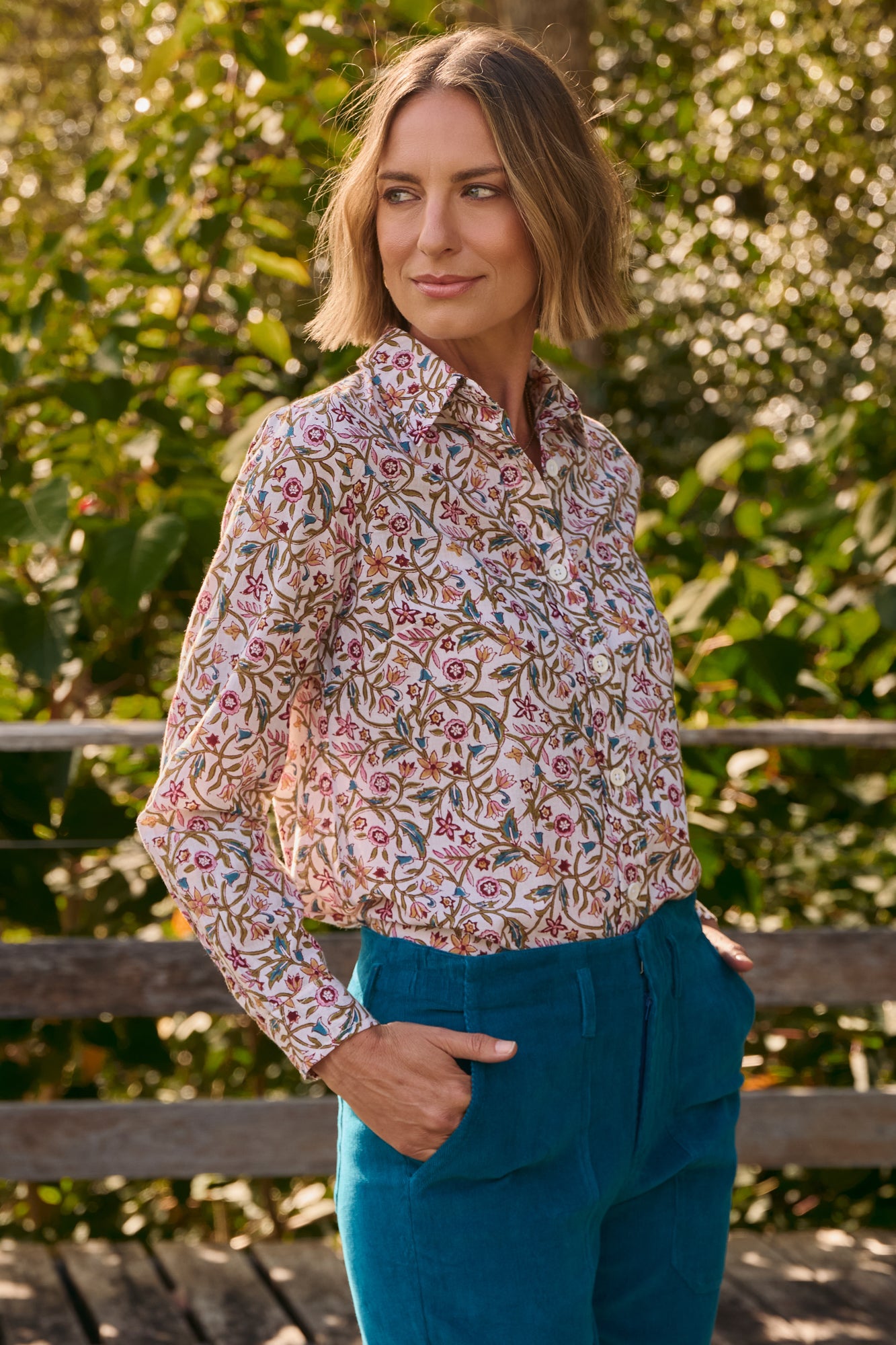 Mowgli Shirt Cottage Garden