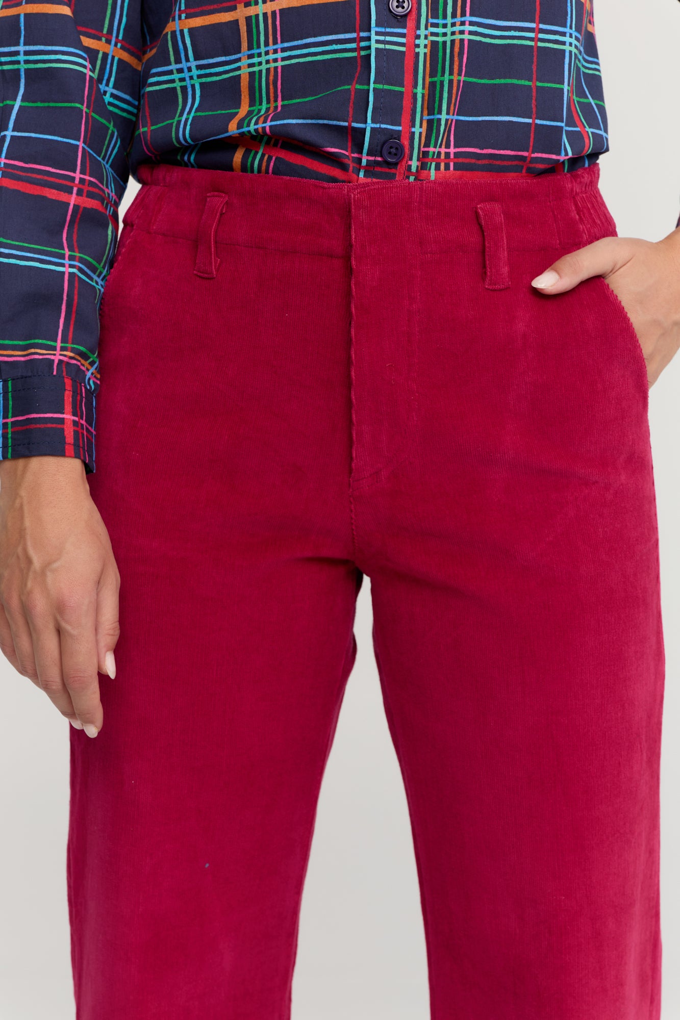 Nova Jeans Garnet Red