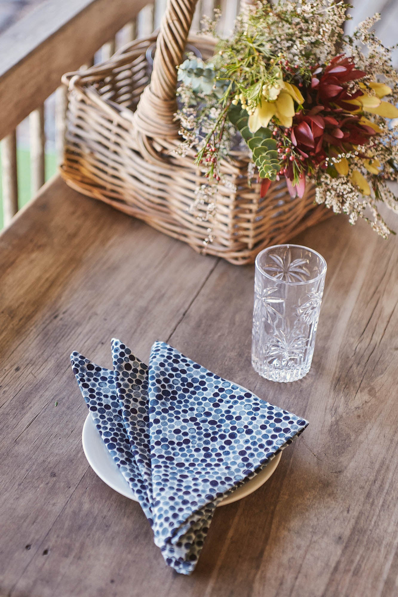 Linen Napkin Spots