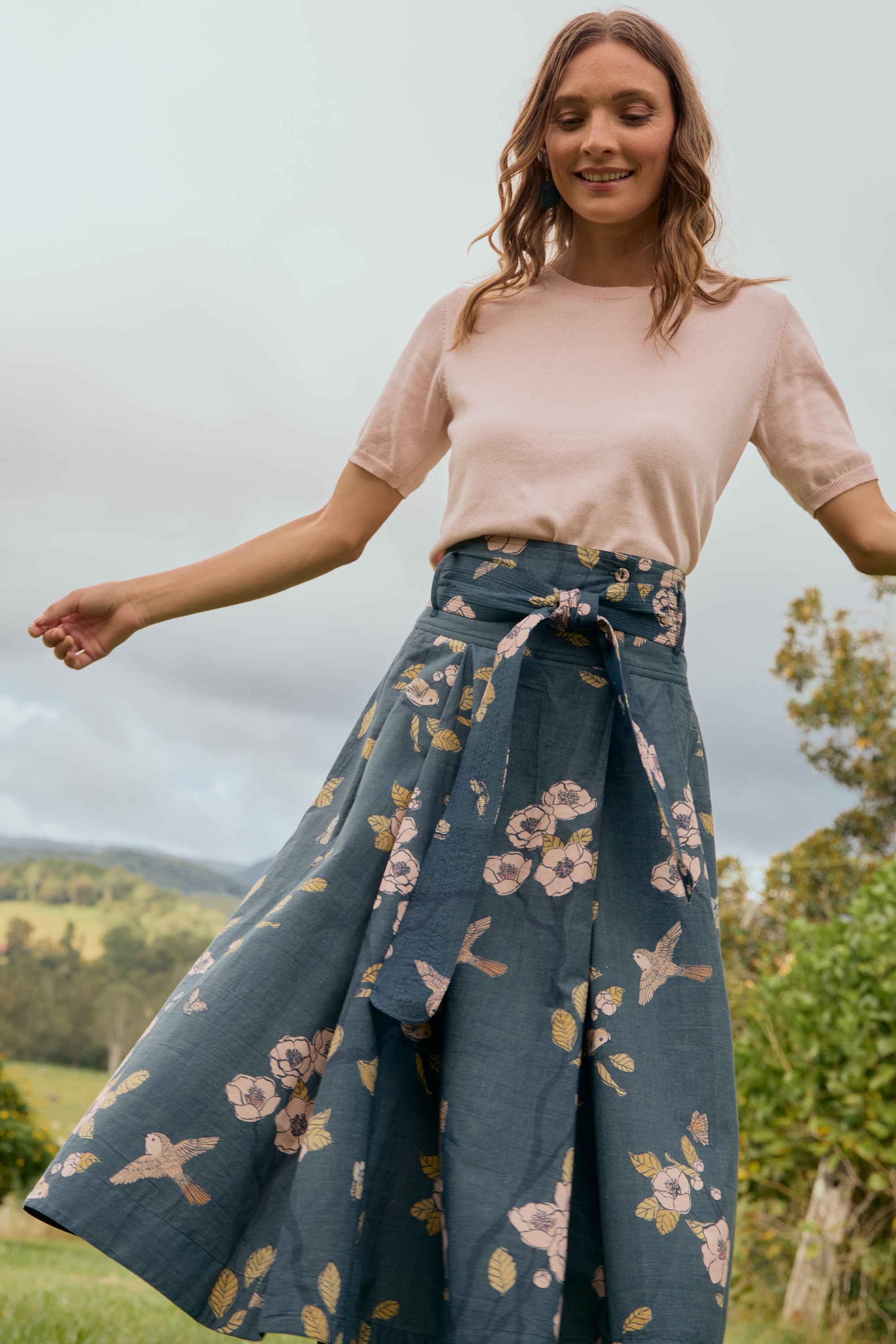 Rhodes Skirt Sakura