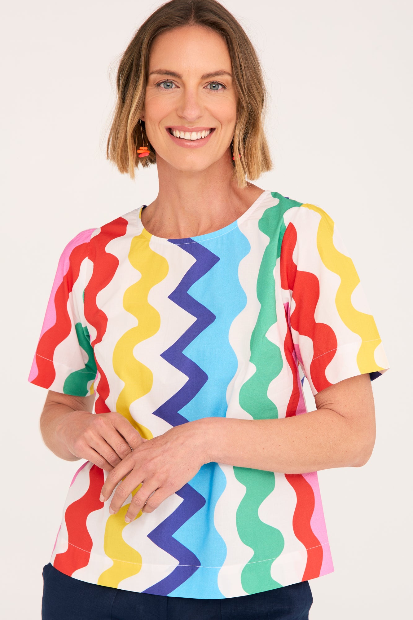 Sabrina Top ZigZag