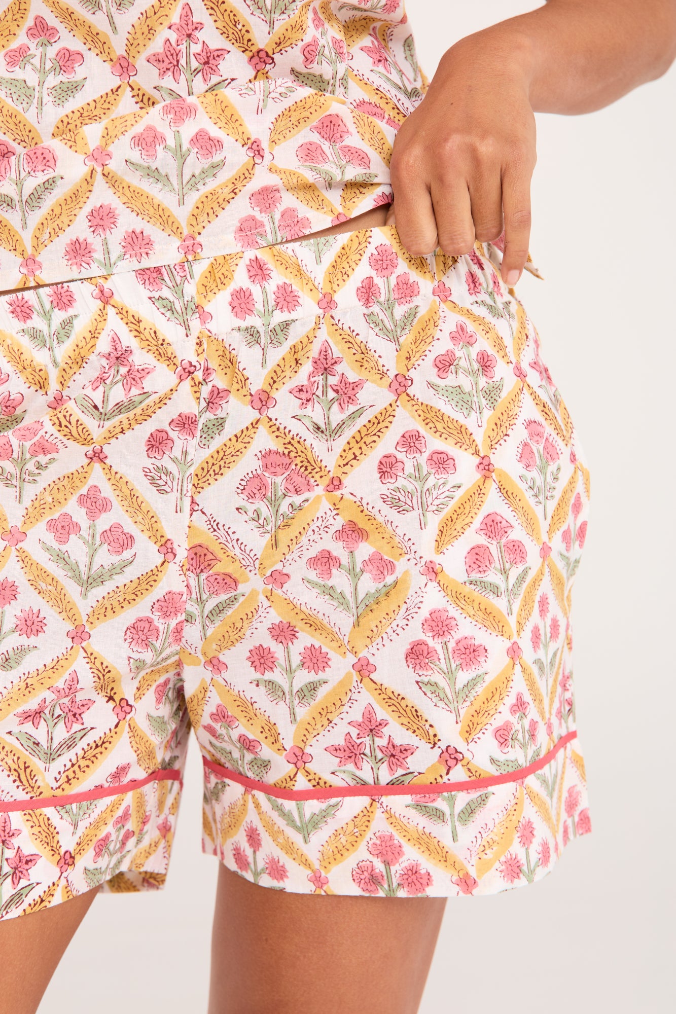 Sadie Pyjamas Lattice Blossom