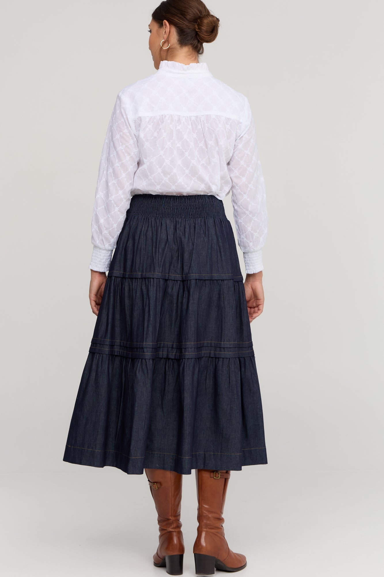 Saffron Skirt Denim