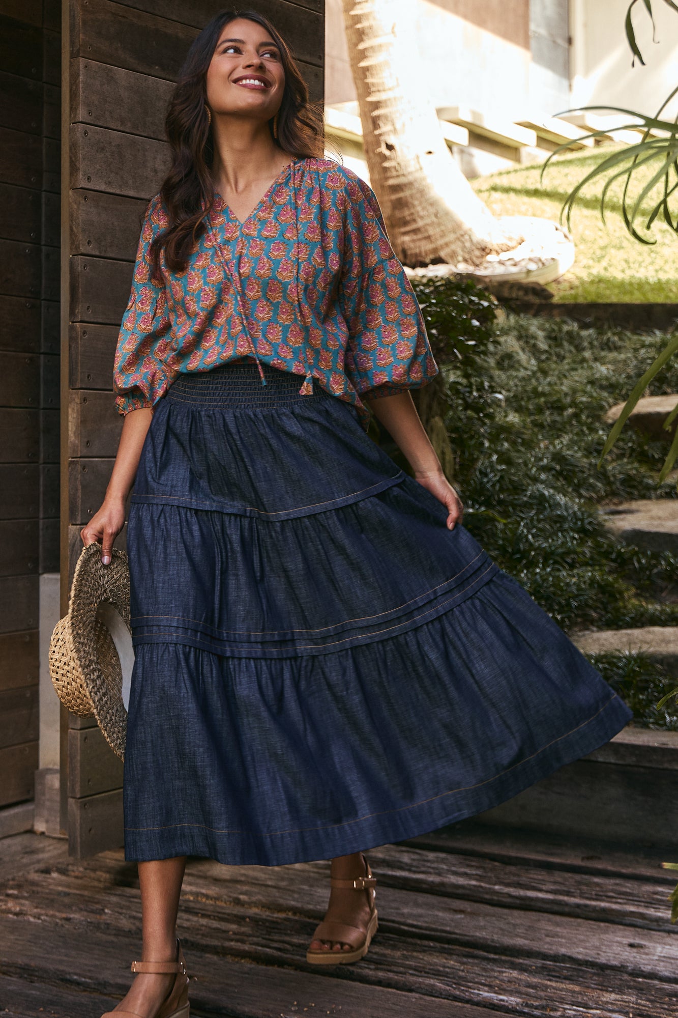 Saffron Skirt Denim