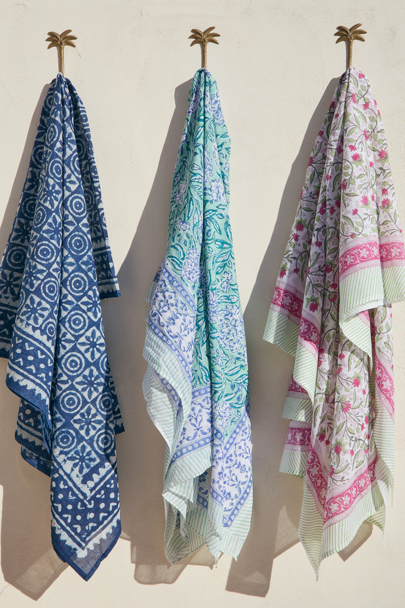 Hand Printed Sarong Capri Bloom