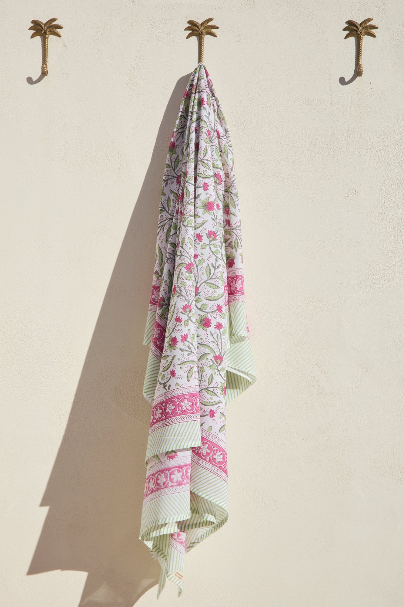 Hand Printed Sarong Havana Rose