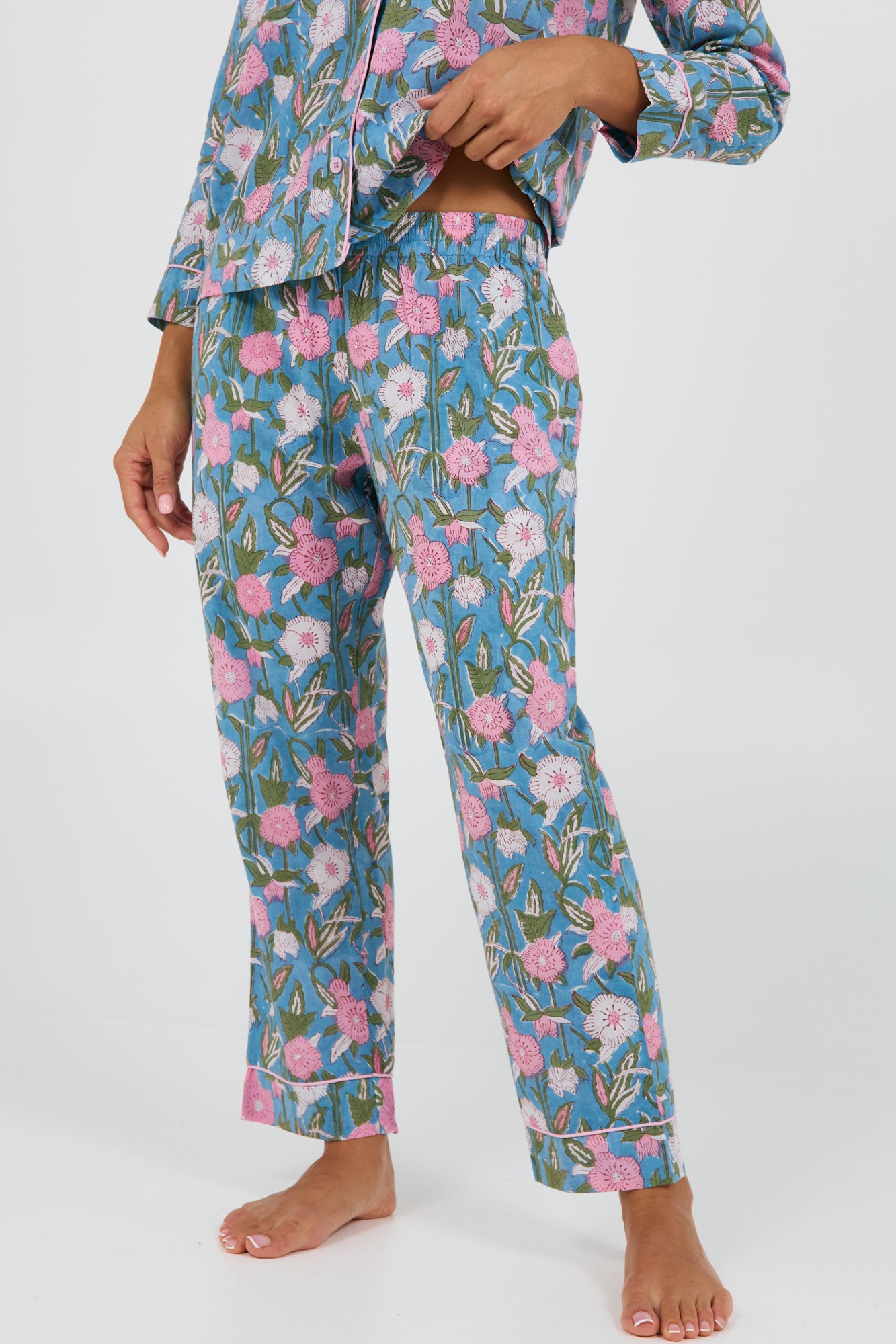 Shanti Pyjamas Pink Poppies