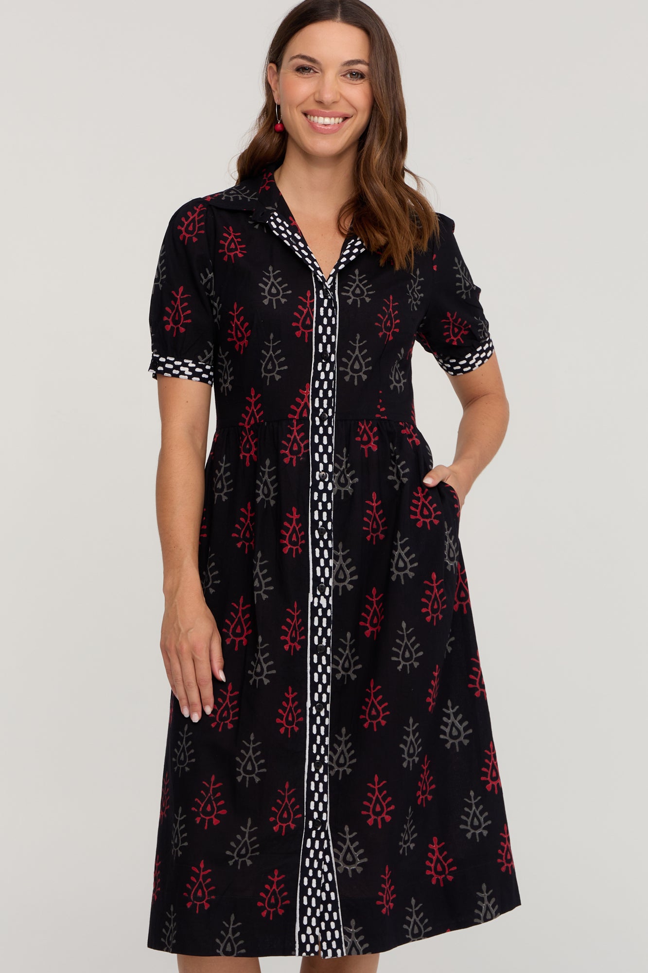Sophia Dress Star Flower
