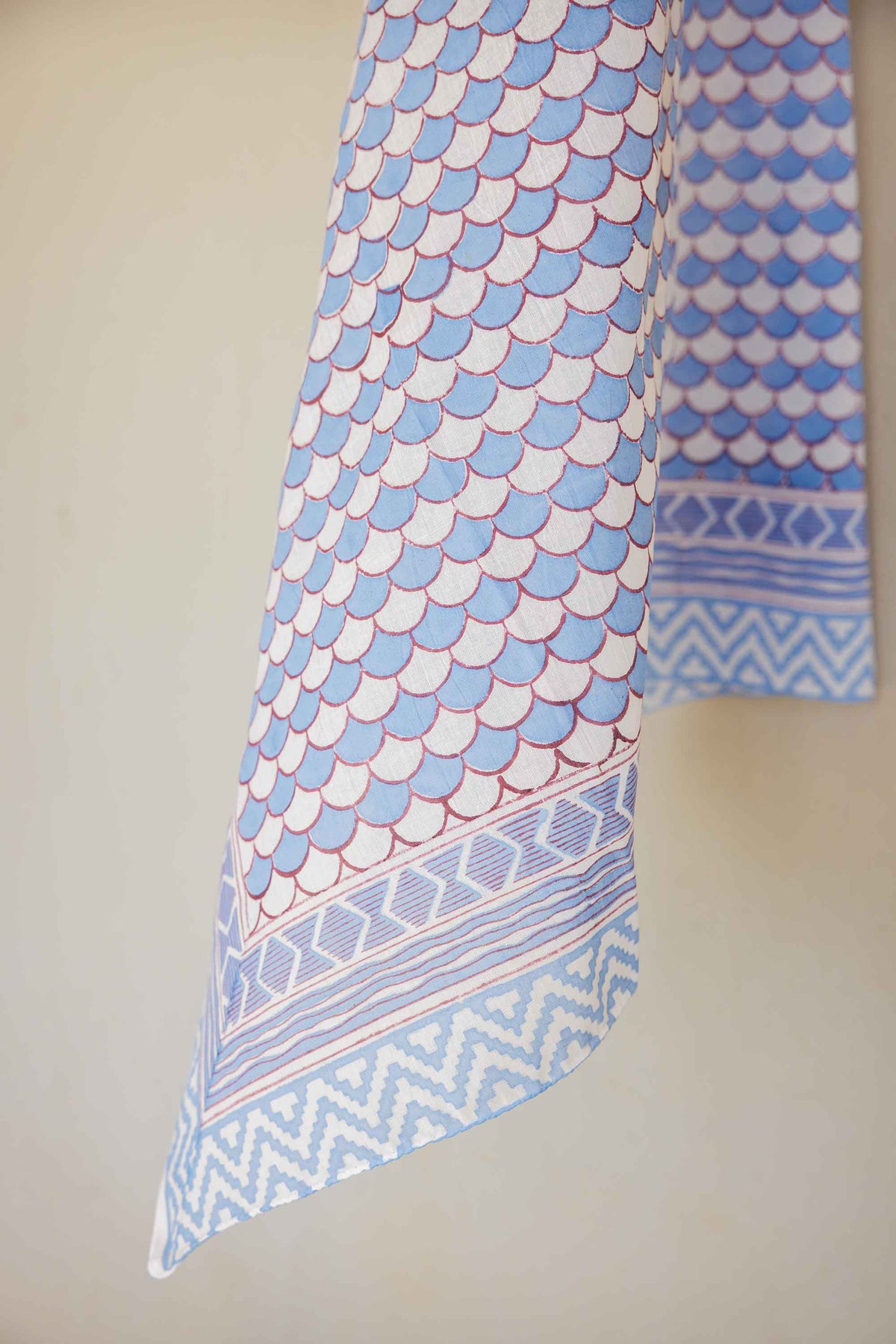 Hand Printed Sarong Mermaid