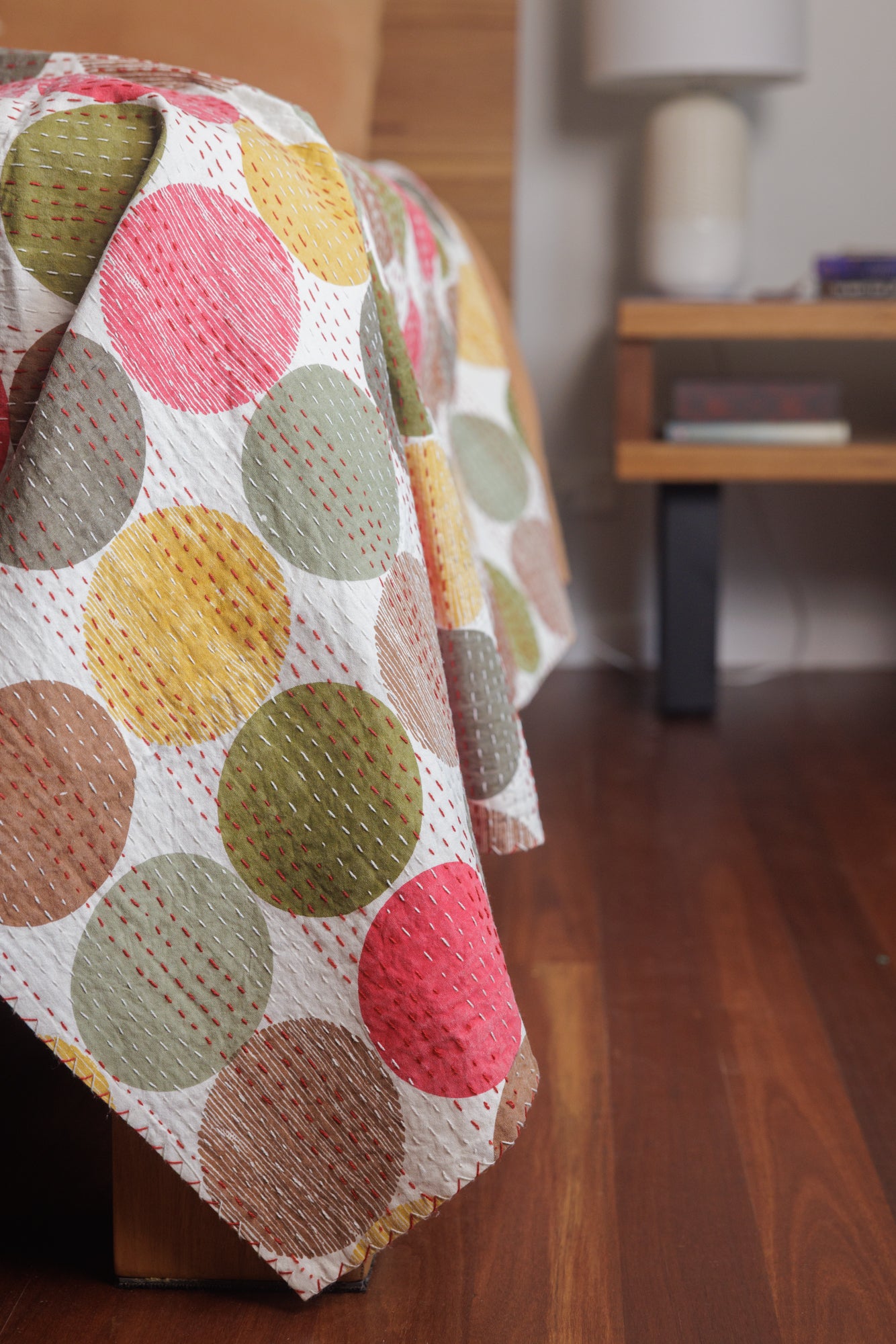 Kantha Quilt Earth