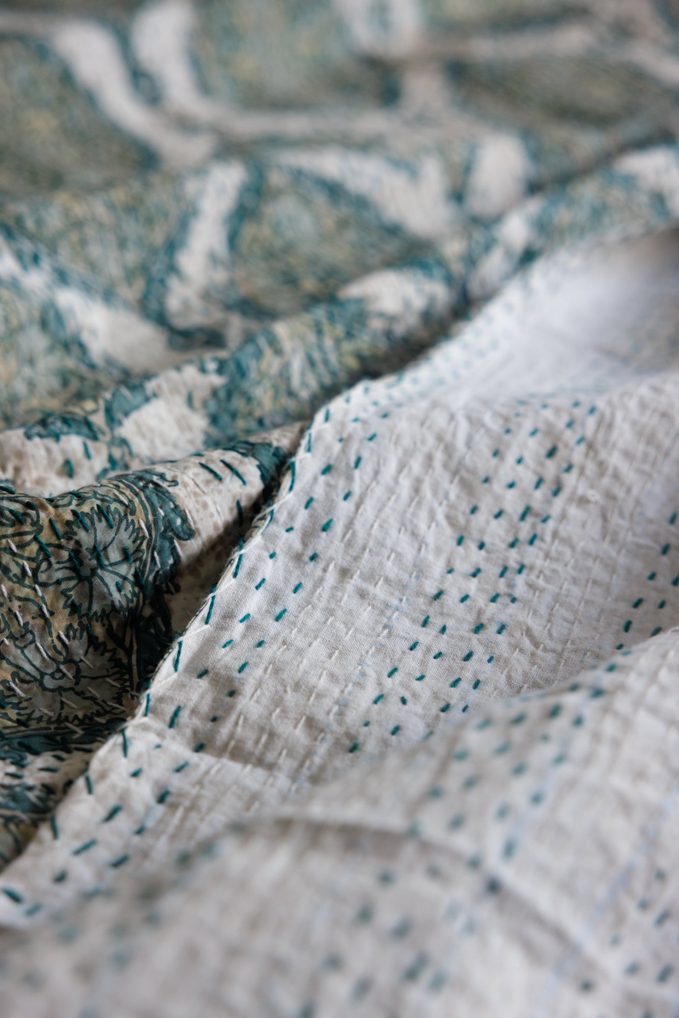 Kantha Quilt Garden Patterns
