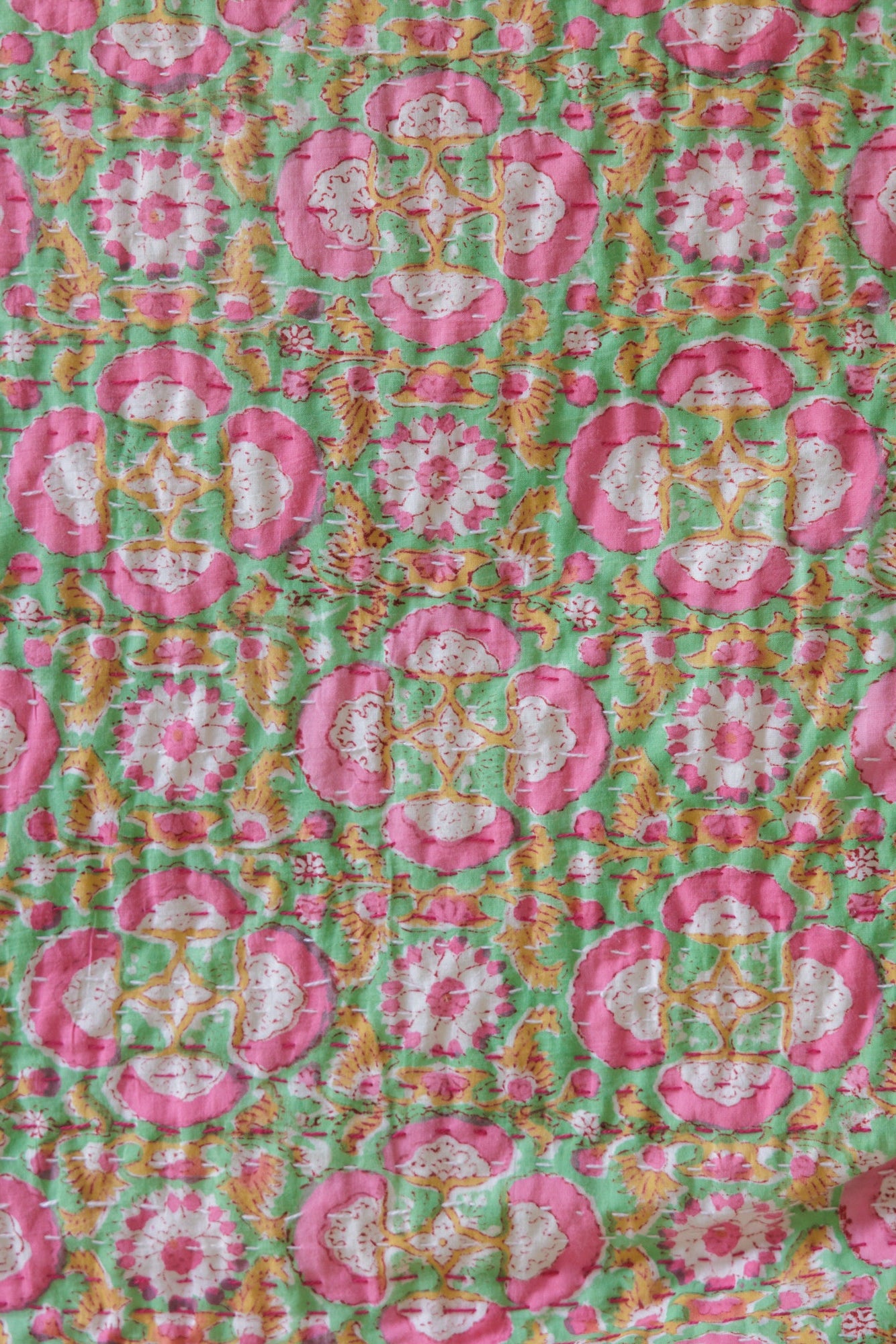 Kantha Quilt Mizpah Gardens