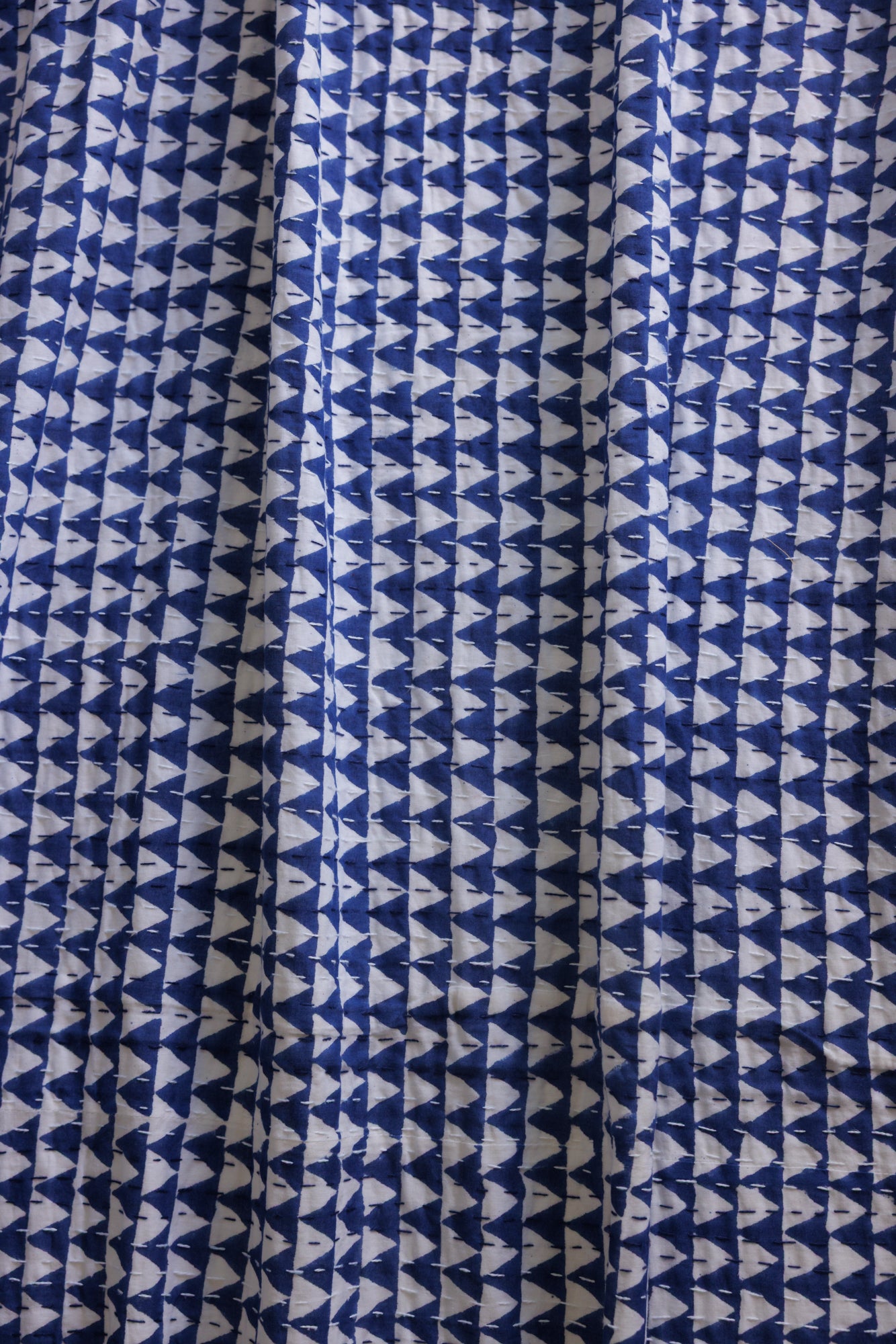 Kantha Quilt Indigo Stencil