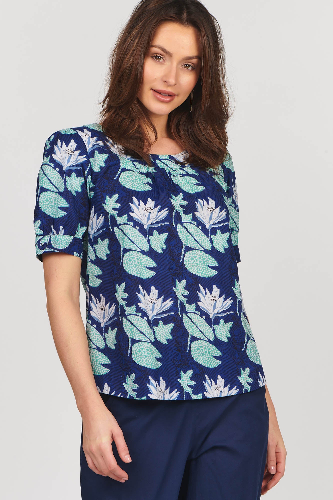 Teddie Shirt Water Lily