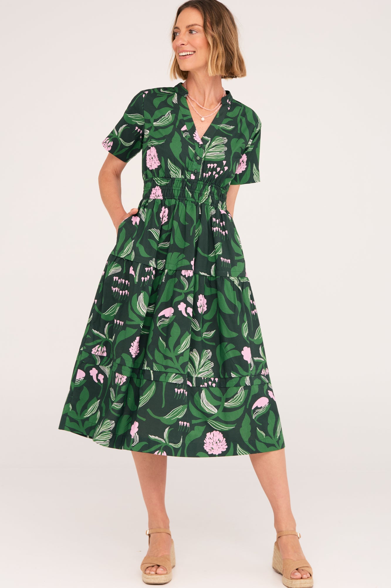 Tori Dress Cottage Garden