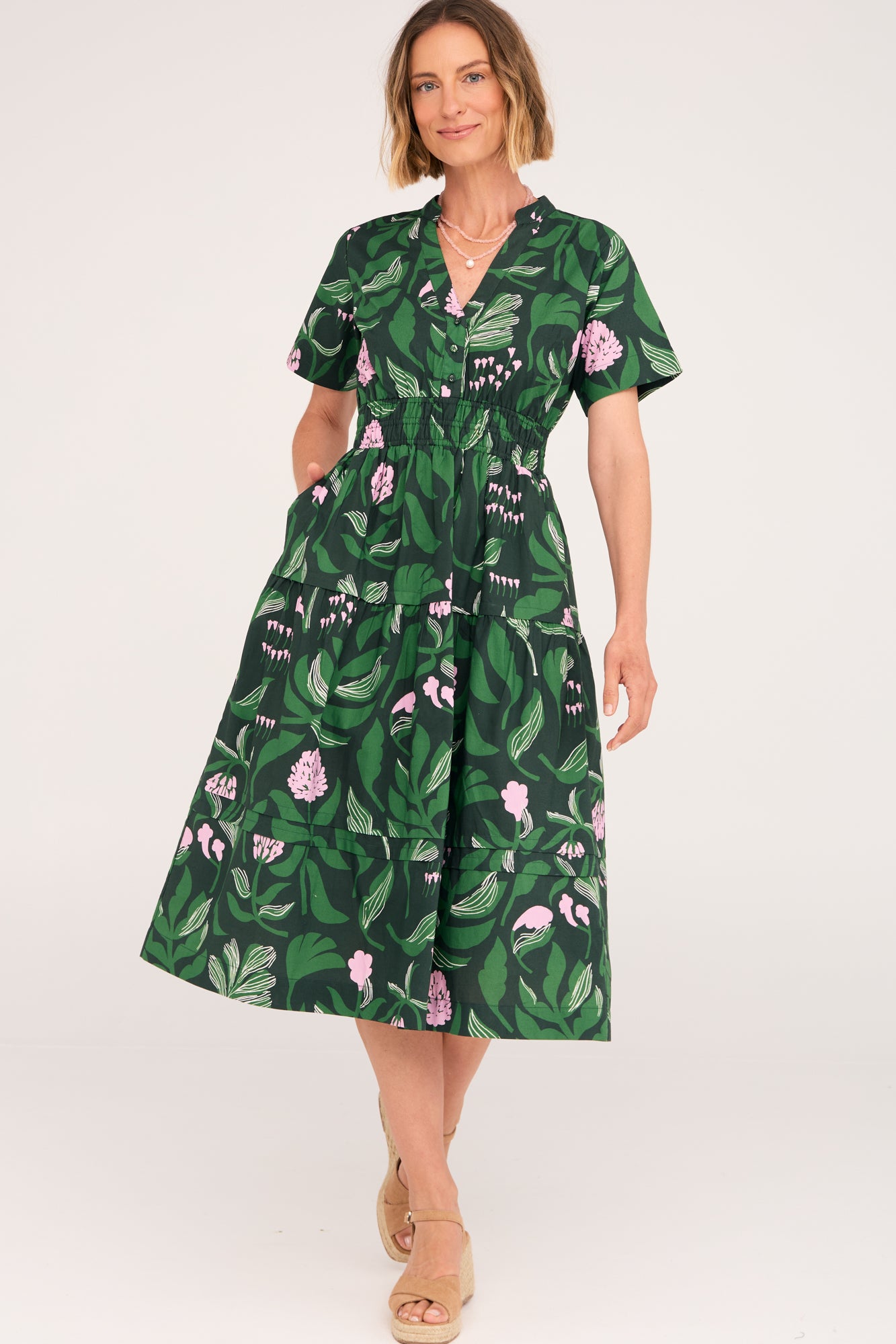 Tori Dress Cottage Garden