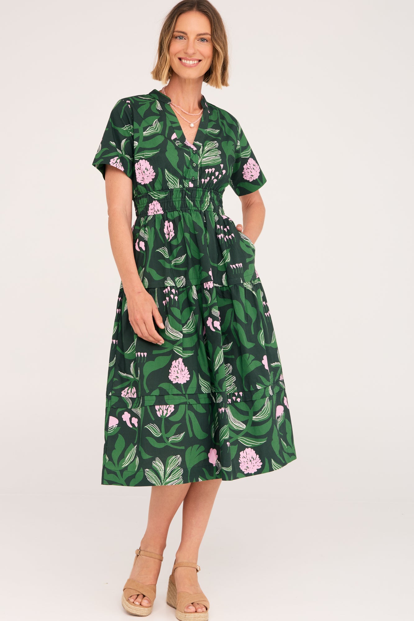 Tori Dress Cottage Garden