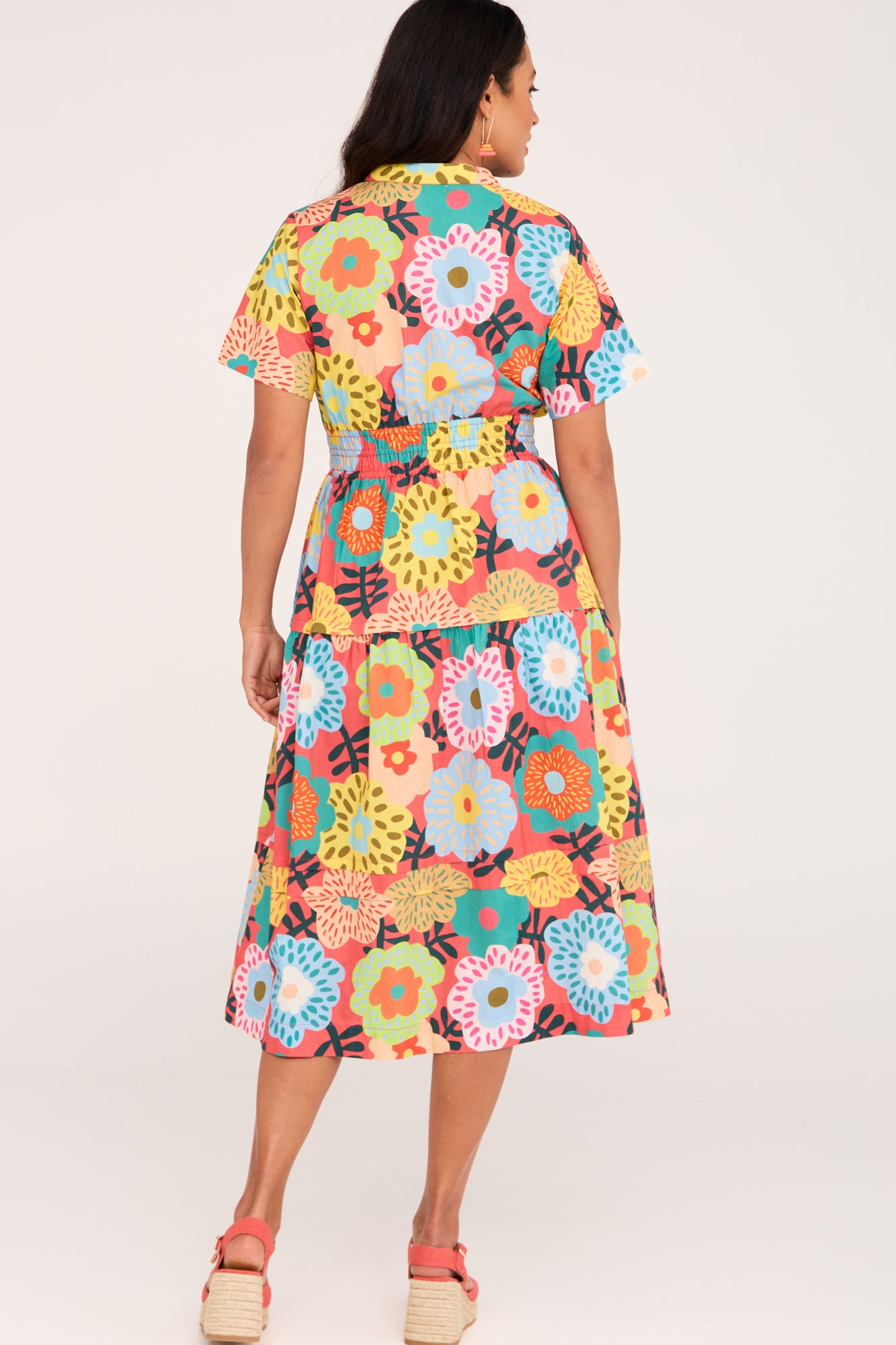 Tori Dress Vivid Blooms