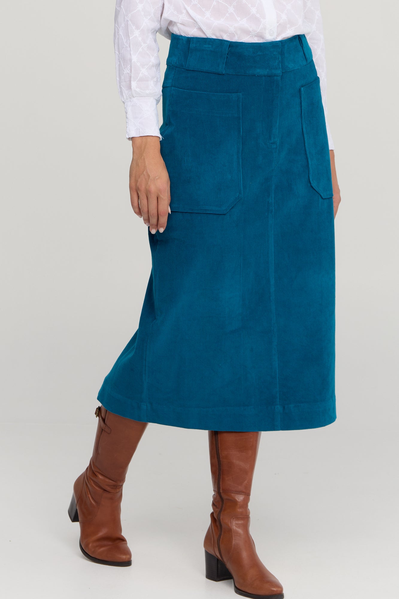 Winnie Skirt Stormy Blue