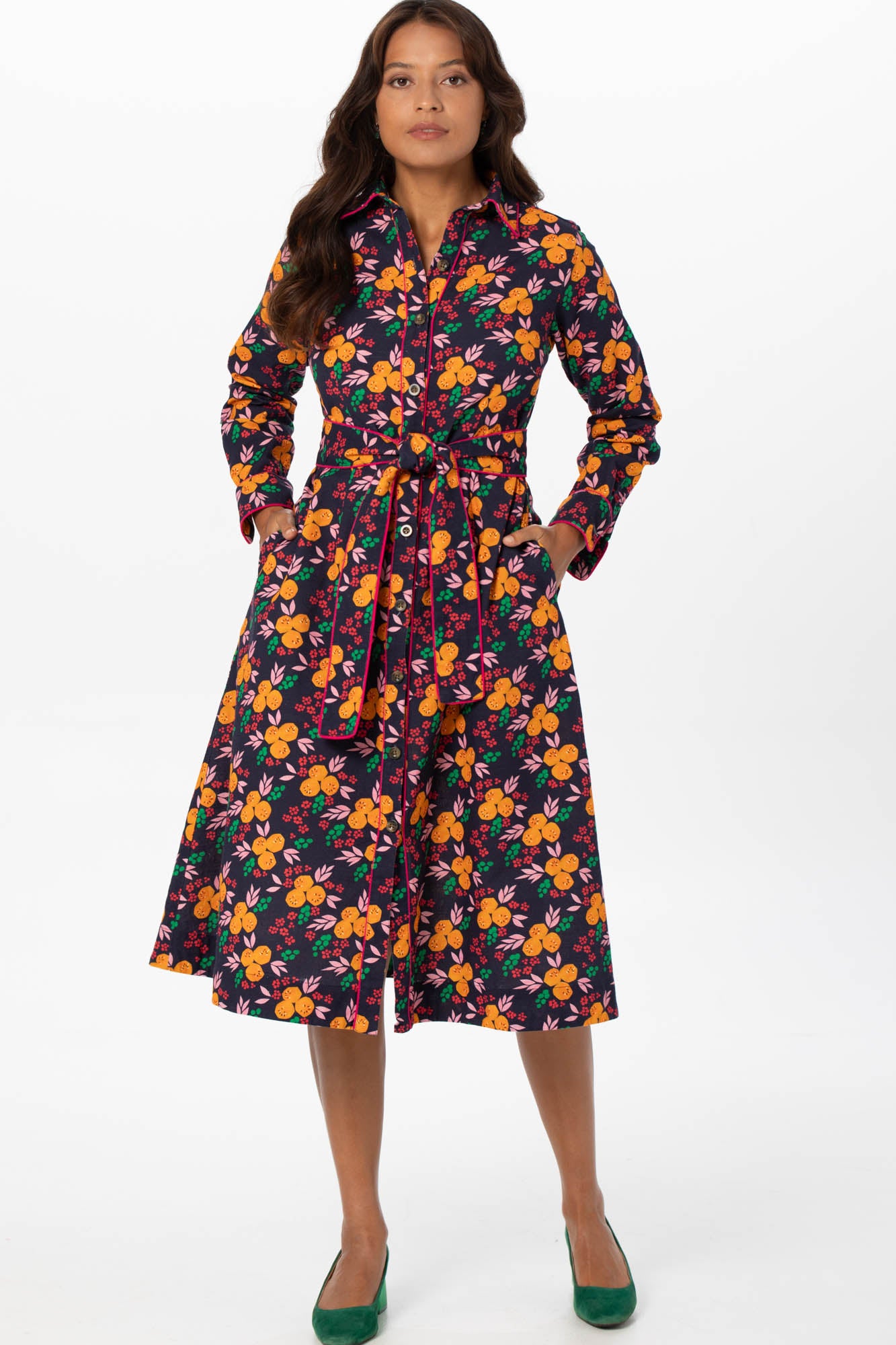 Zoey Dress Winter Berries