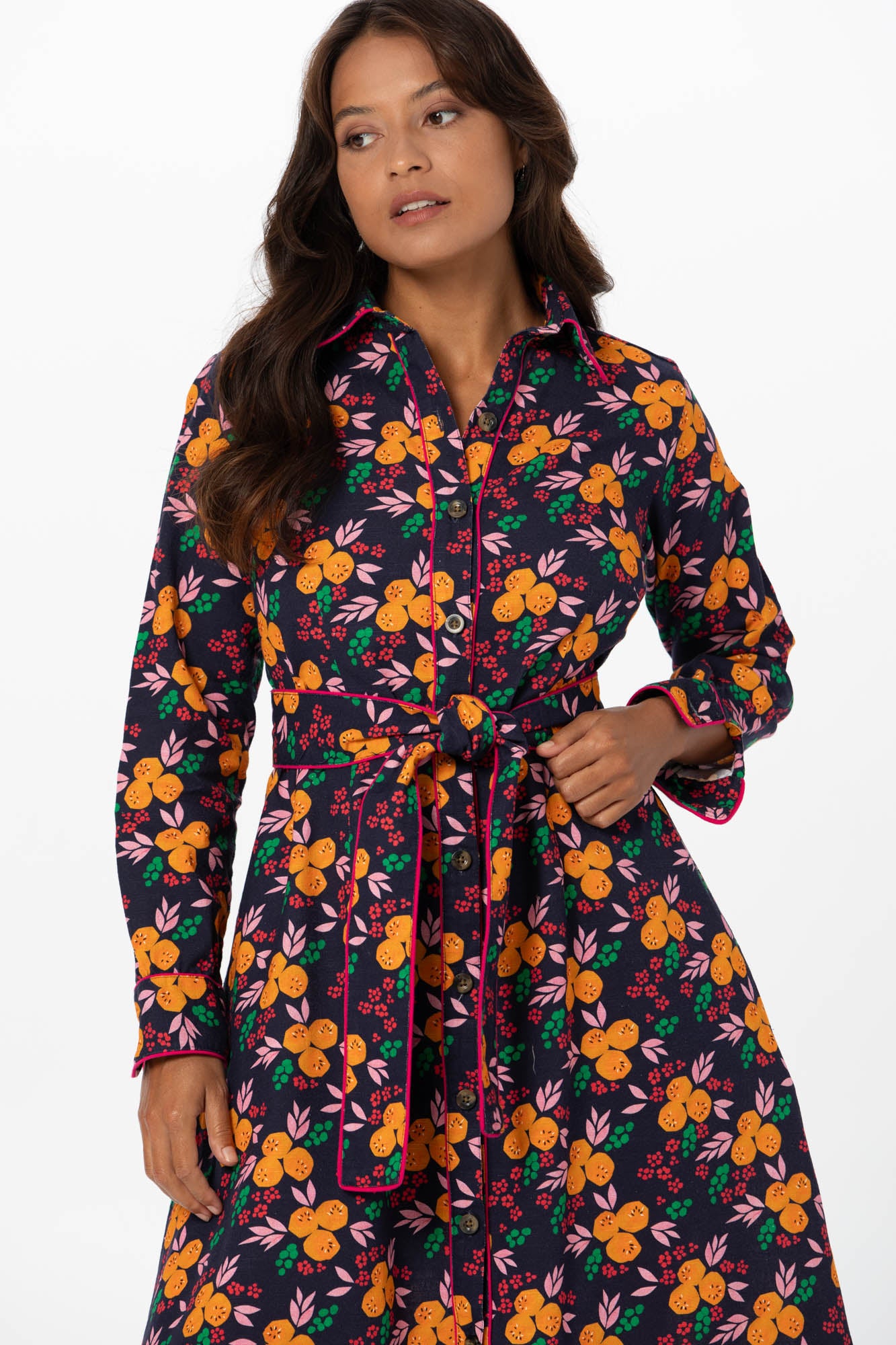 Zoey Dress Winter Berries