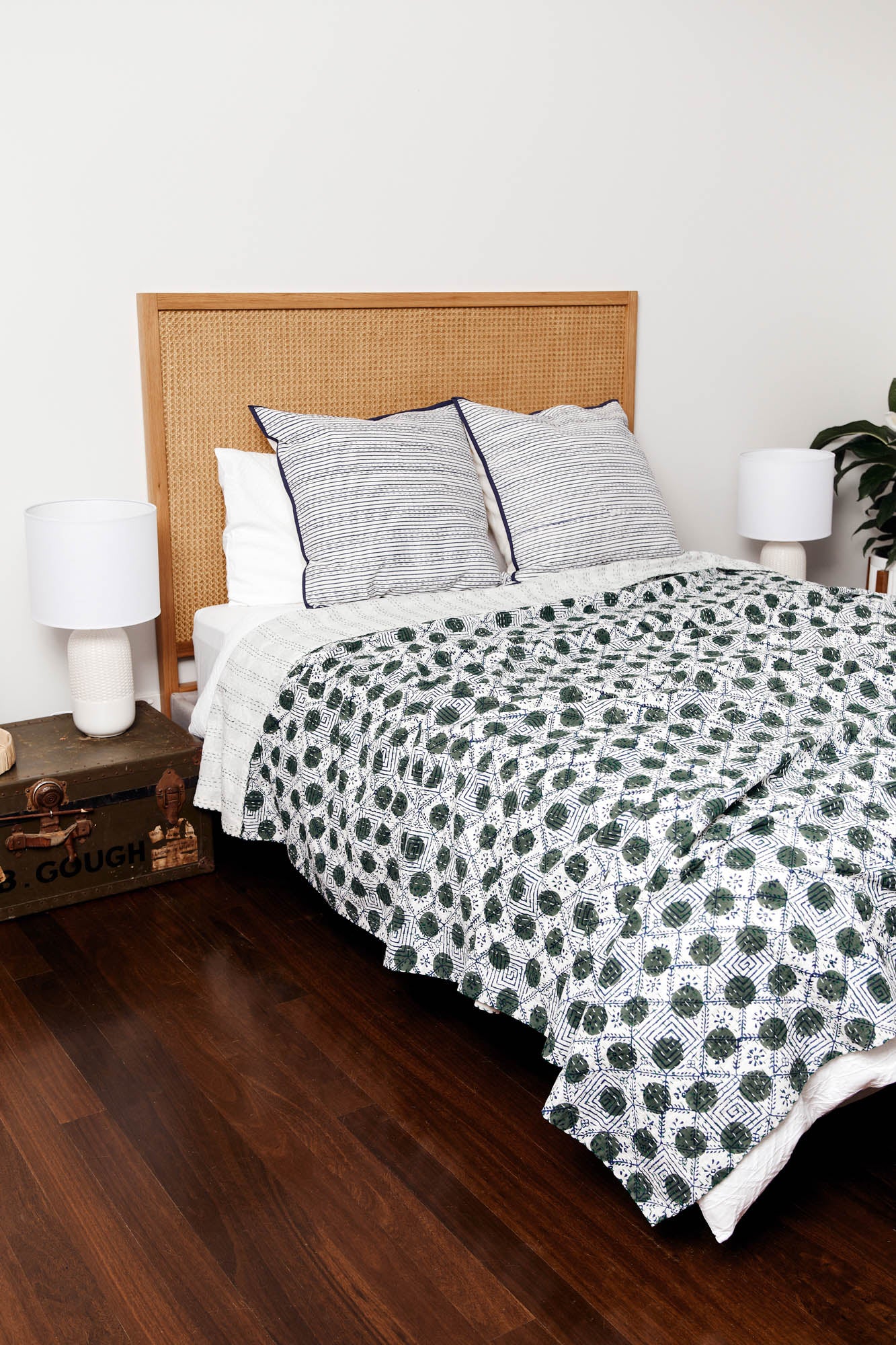 Kantha Quilt Labyrinth