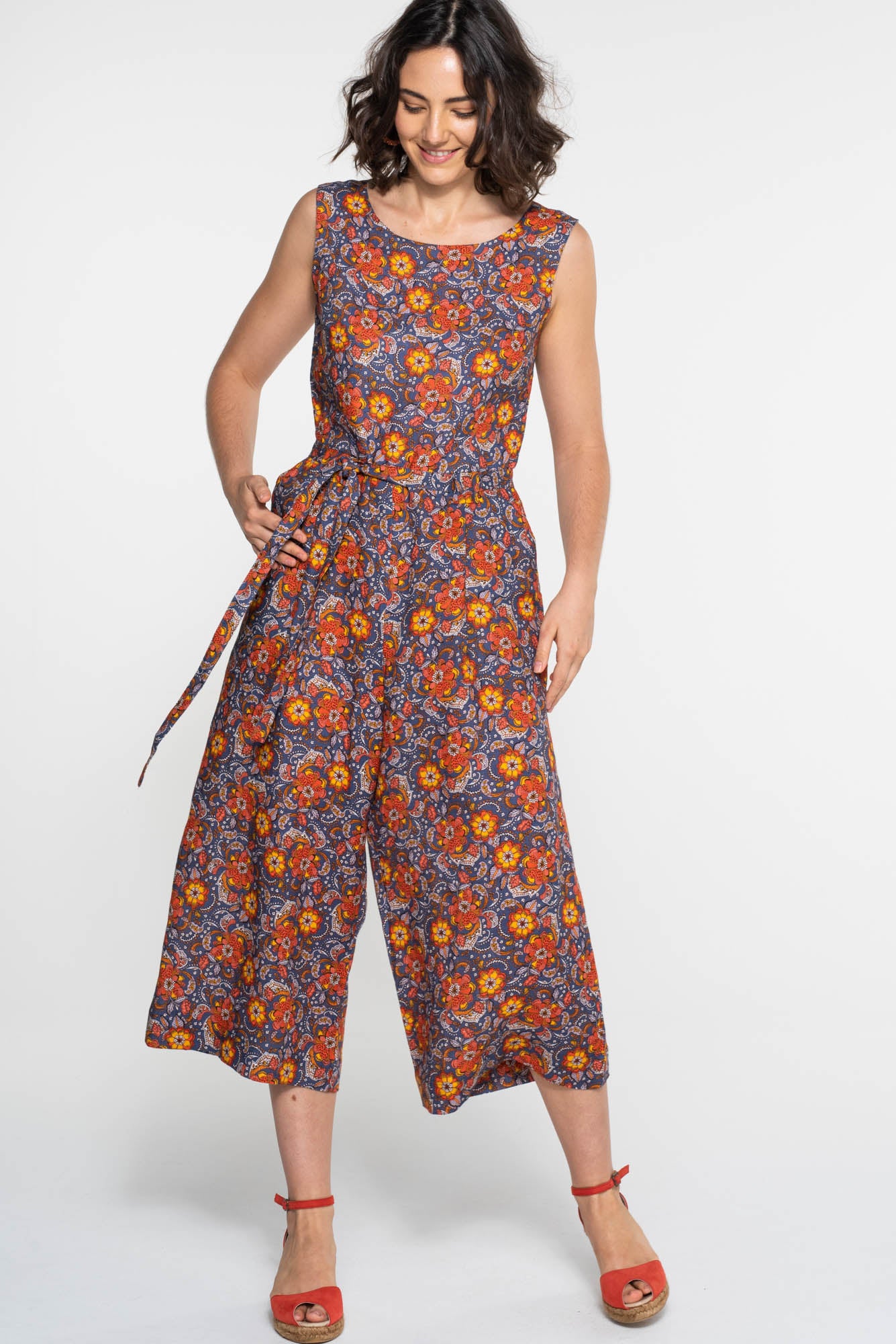 Harper Jumpsuit Zinnia Blue