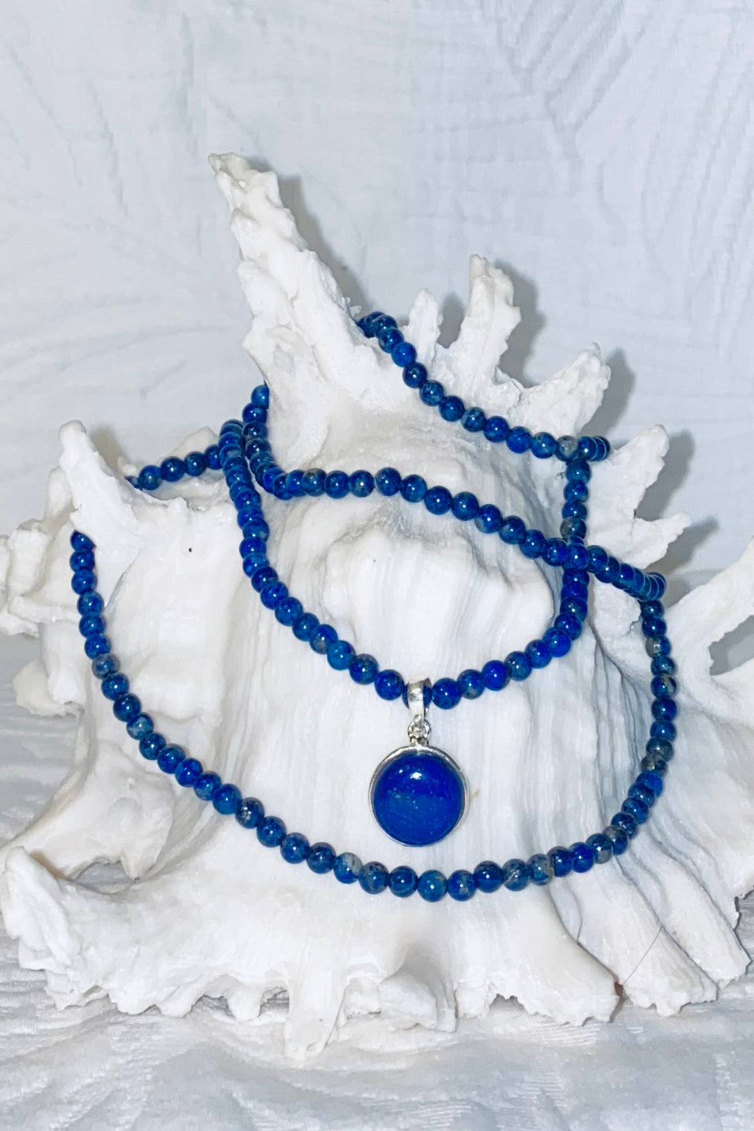 Lapis Lazuli Necklace with Pendant