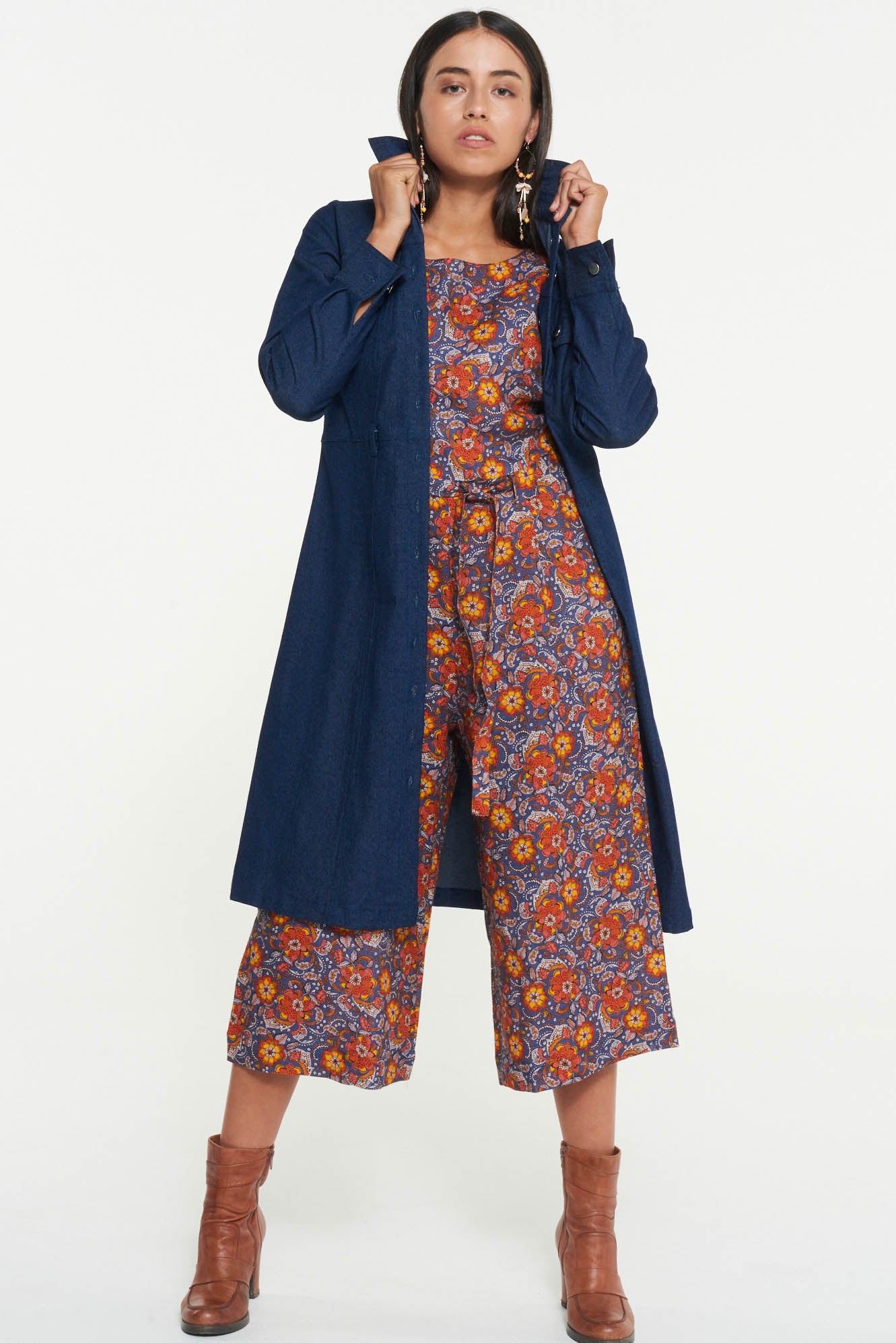 Harper Jumpsuit Zinnia Blue