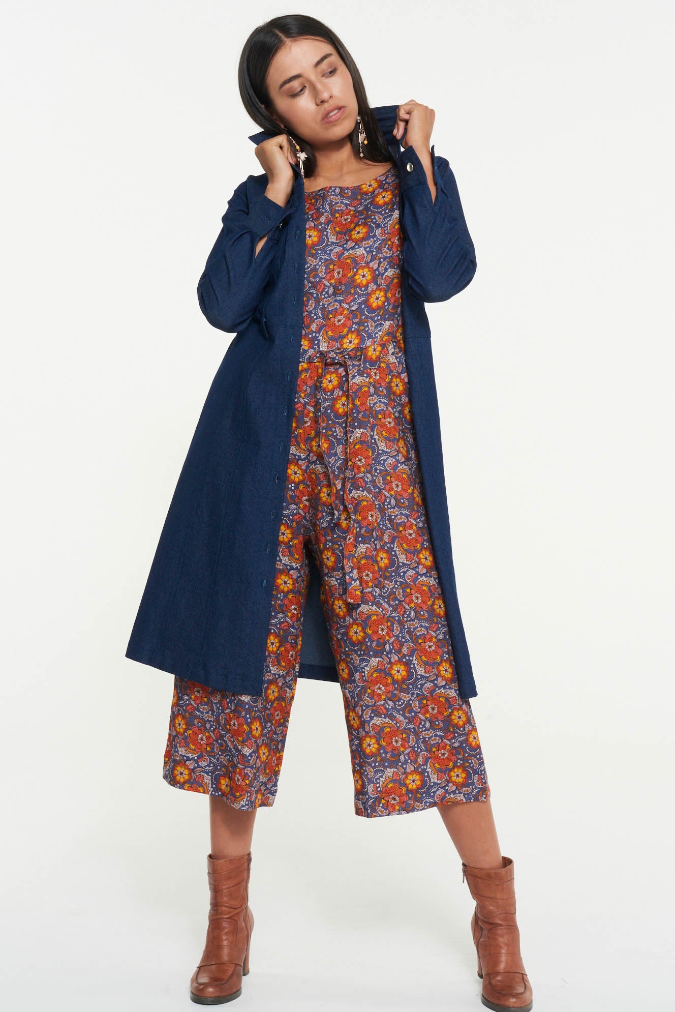 Harper Jumpsuit Zinnia Blue